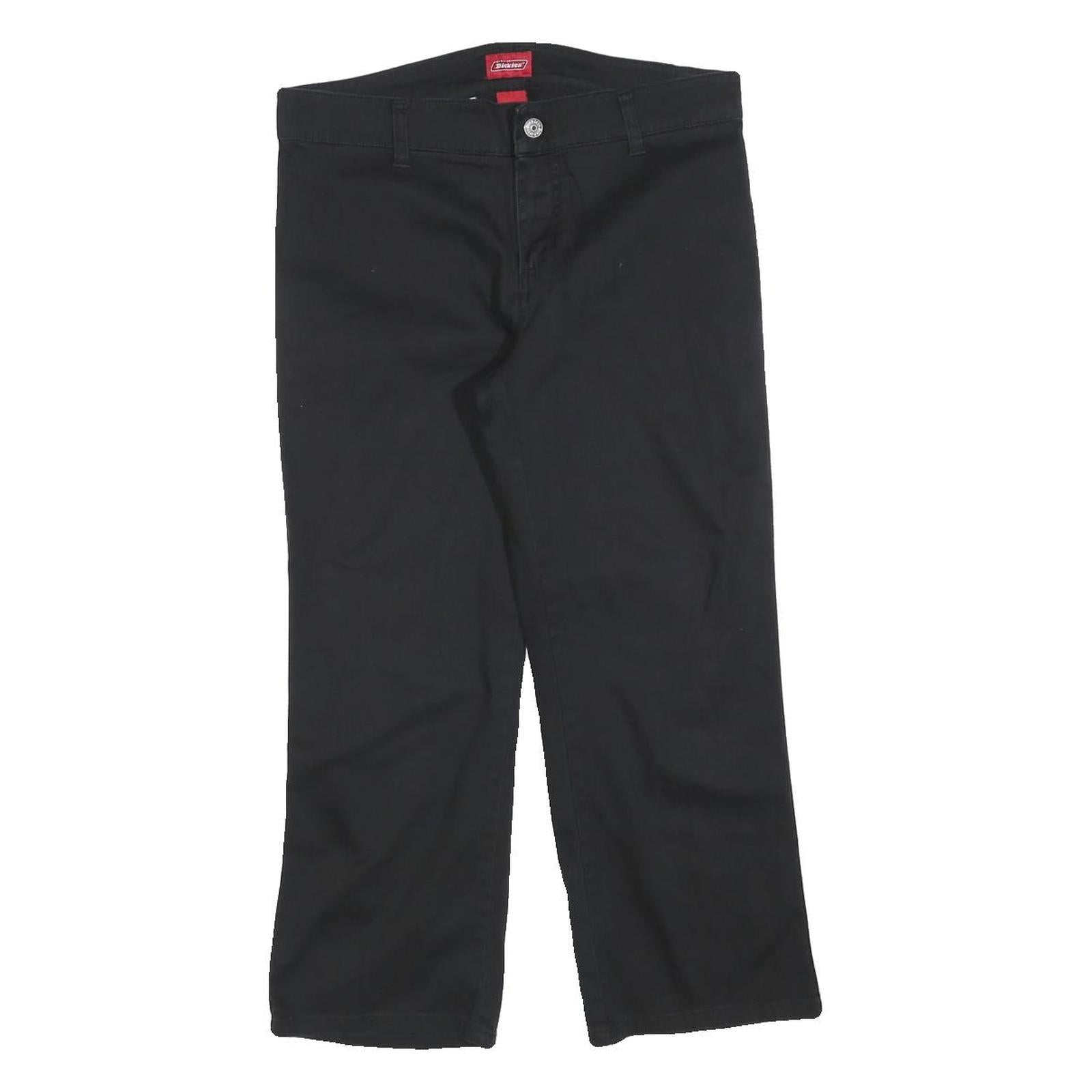 Buy DICKIES Womens Black Regular Fit Straight Leg Trousers Cotton Blend W30 L23 Refurbished - $42.89 DICKIES Womens Black Regular Fit Straight Leg Trousers Cotton Blend W30 L23 Refurbished - N/A refurbished available on Cerqular