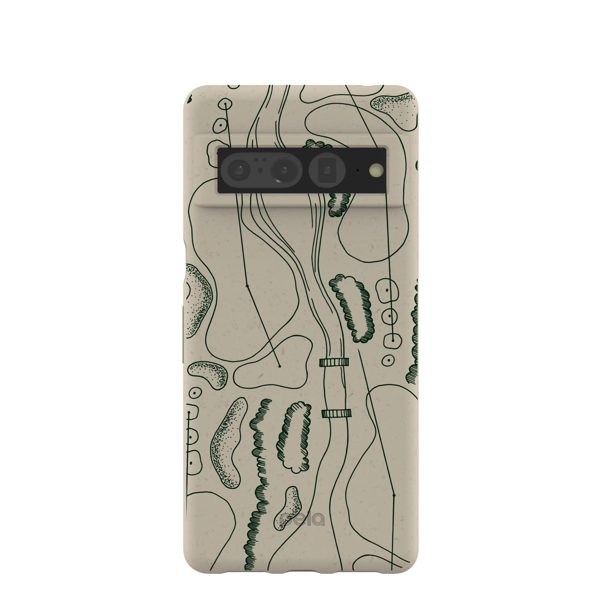 London Fog Golf Course Google Pixel 7 Pro Case Refurbished - Pela Case refurbished available on Cerqular