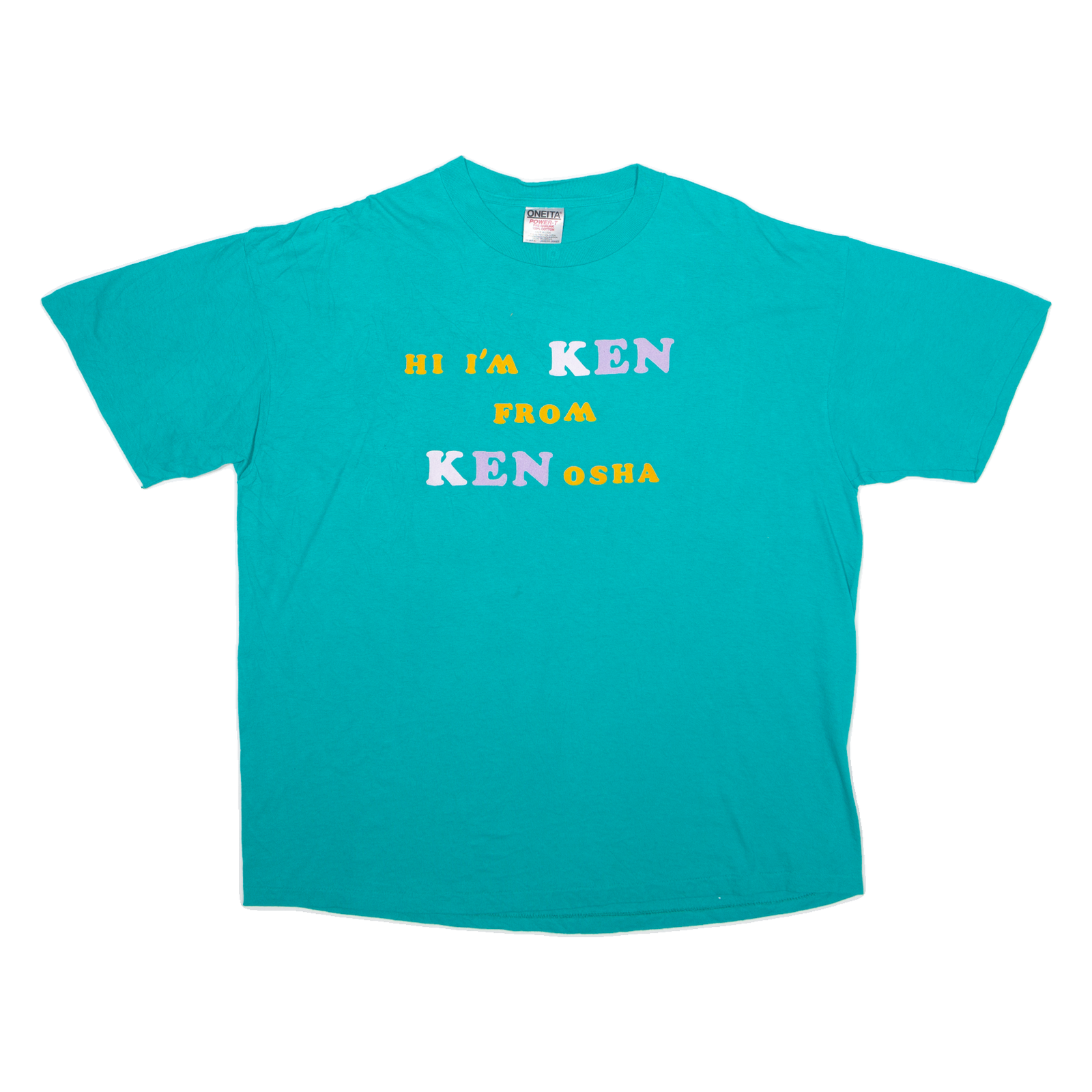 ONEITA Kenosha Mens T-Shirt Green USA 2XL Refurbished - N/A refurbished available on Cerqular