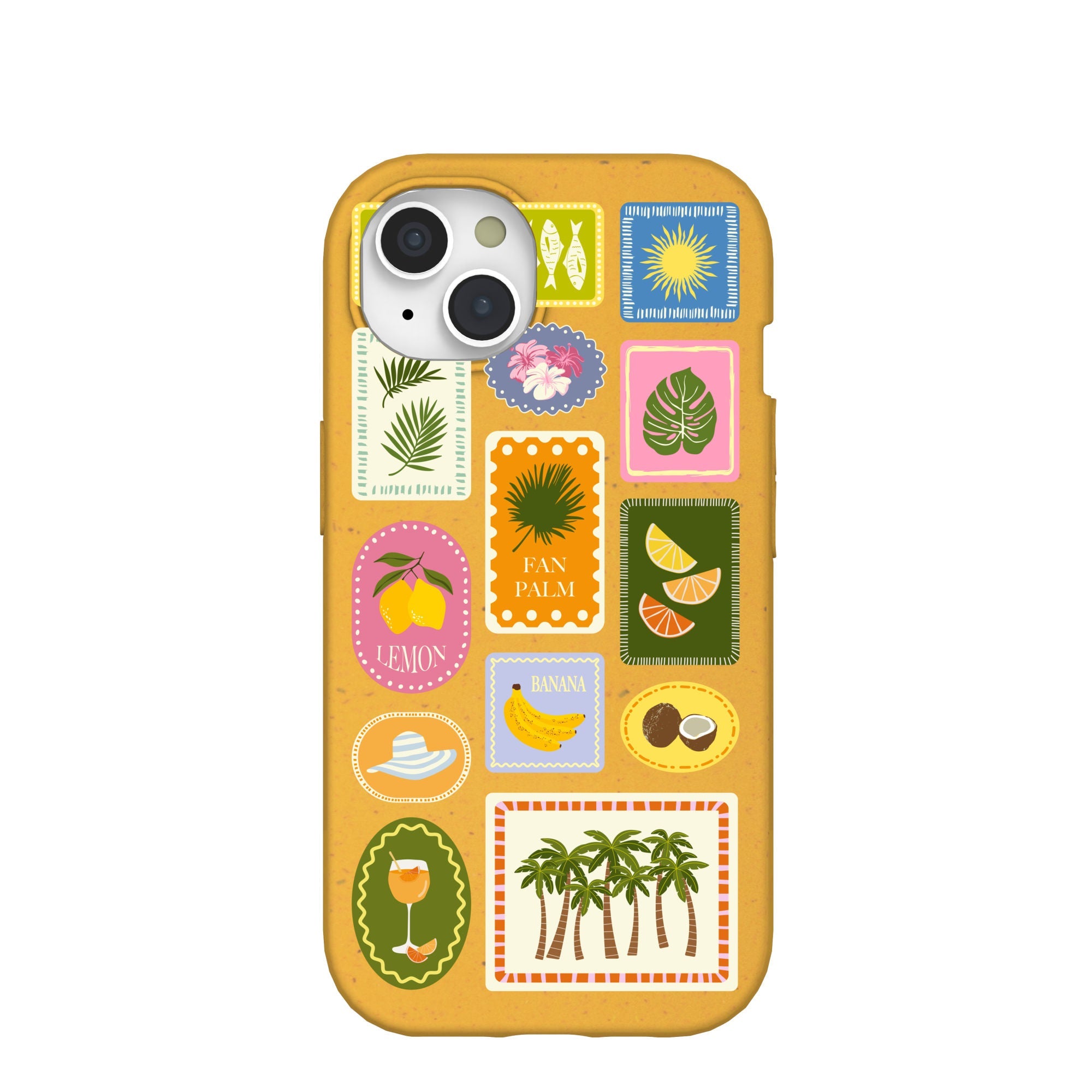 Honey Summer Paradise iPhone 15 Case Refurbished - Pela Case refurbished available on Cerqular