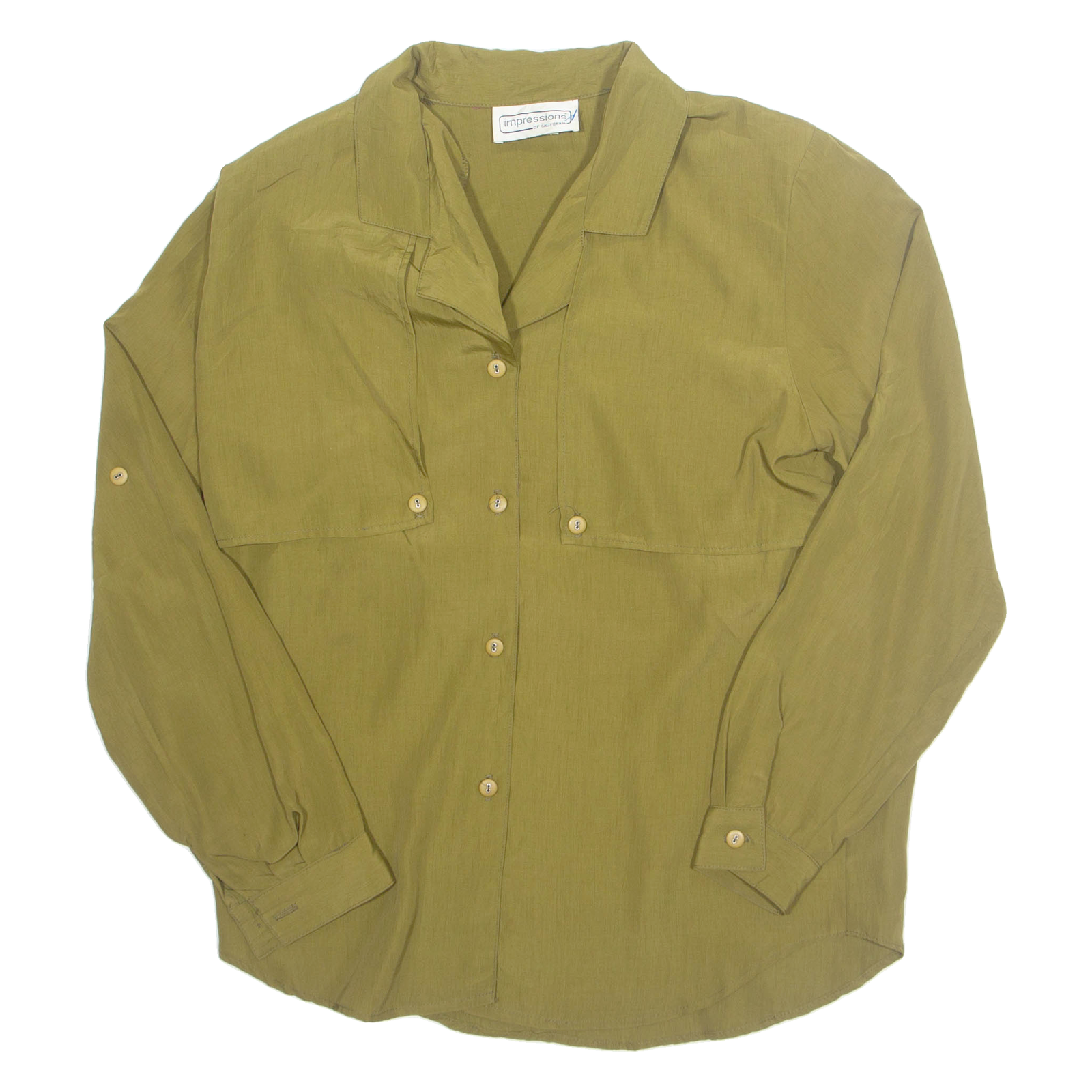 Womens Shirt Green Long Sleeve M Refurbished - N/A refurbished available on Cerqular