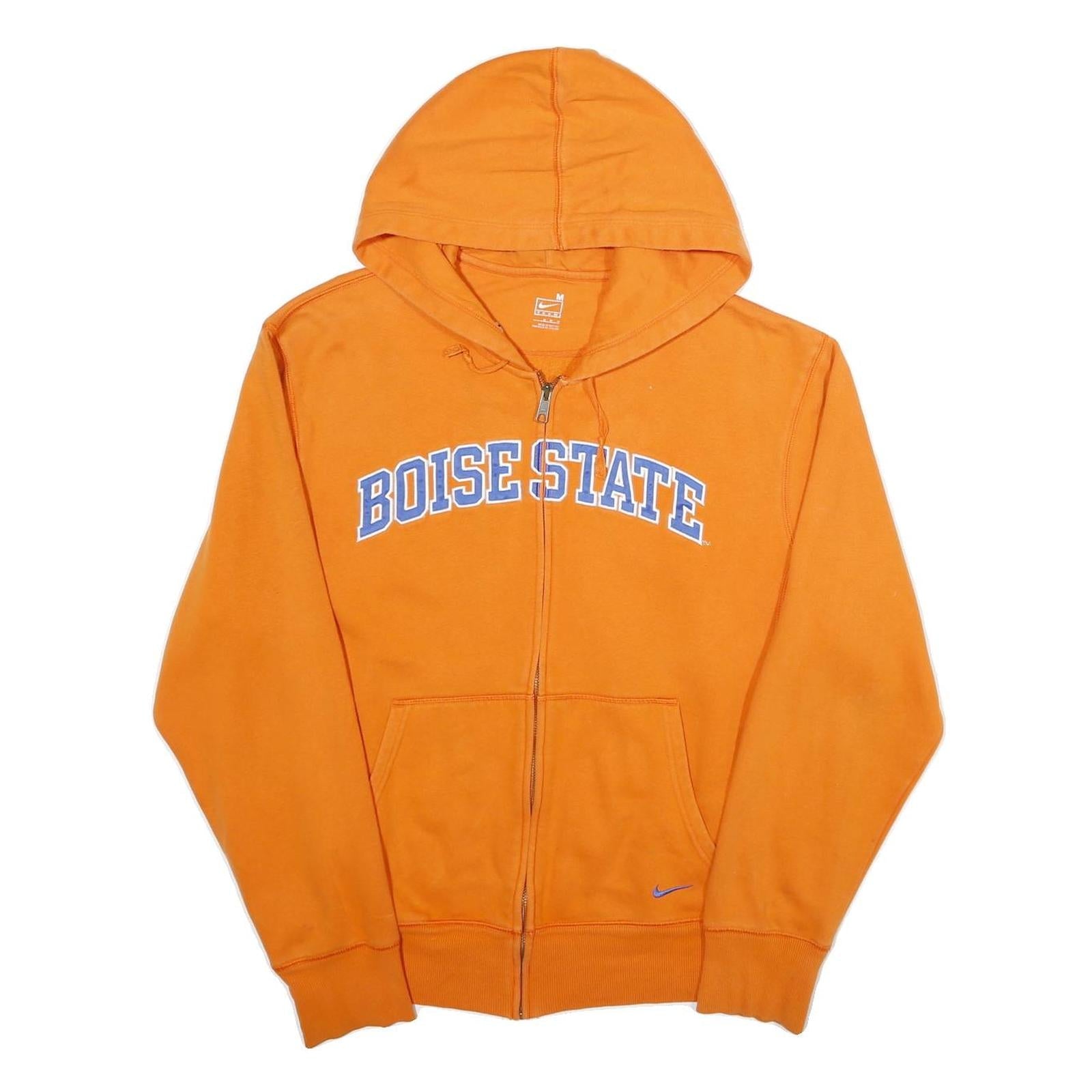 Buy NIKE Mens Orange Boise State Zip Hoodie M Casual Cotton Blend Refurbished - $29.89 NIKE Mens Orange Boise State Zip Hoodie M Casual Cotton Blend Refurbished - N/A refurbished available on Cerqular