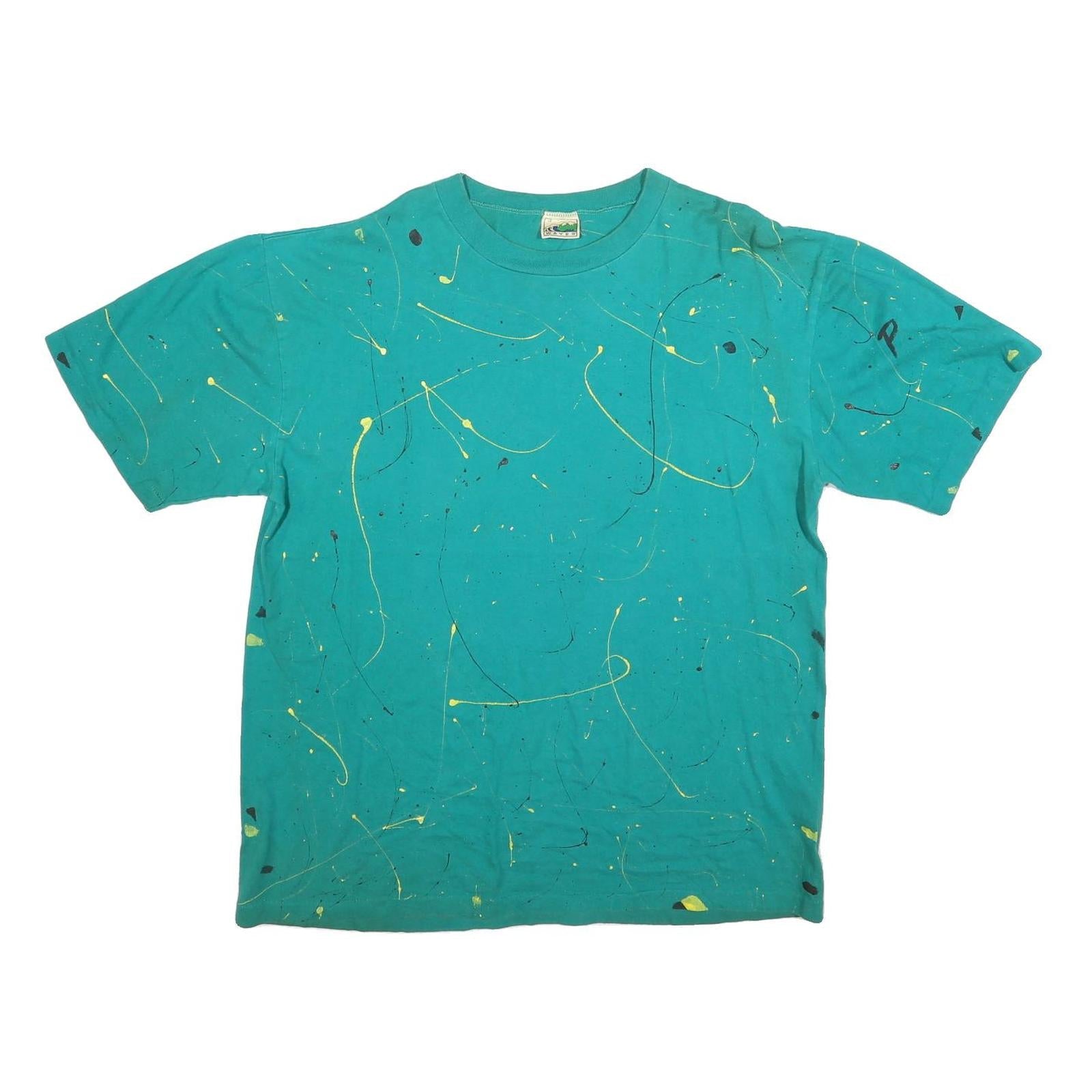 Buy WAVES Mens Green Short Sleeve Crew Neck Graphic T-Shirt L Cotton Blend Refurbished - $11.69 WAVES Mens Green Short Sleeve Crew Neck Graphic T-Shirt L Cotton Blend Refurbished - N/A refurbished available on Cerqular