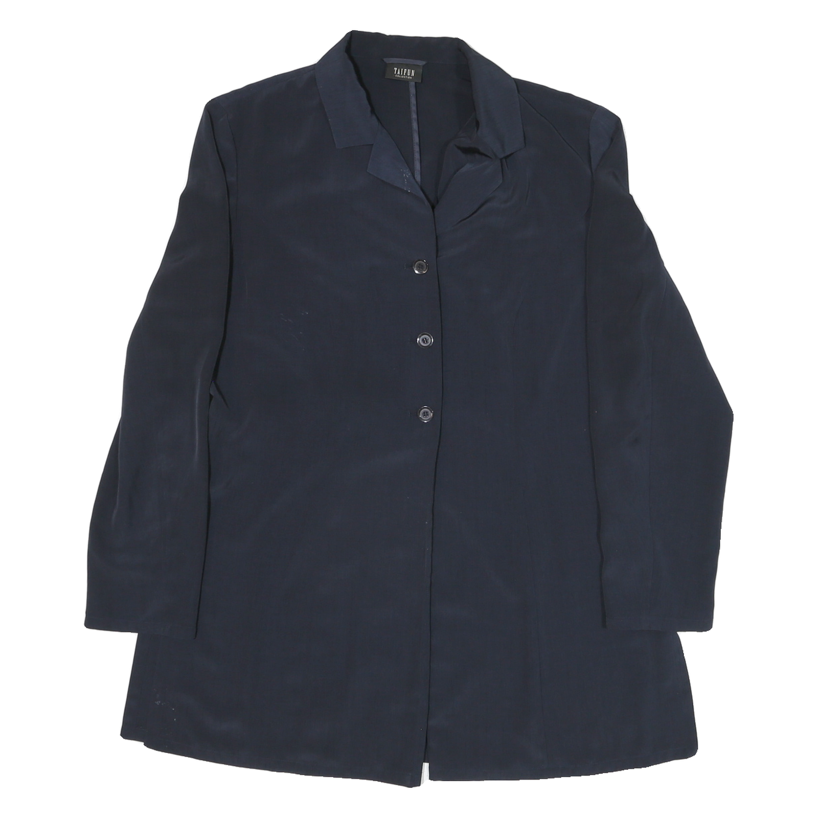 Buy TAIFUN Womens Navy Button Jacket M Polyester Blend Plain Classic Refurbished - $37.69 TAIFUN Womens Navy Button Jacket M Polyester Blend Plain Classic Refurbished - N/A refurbished available on Cerqular