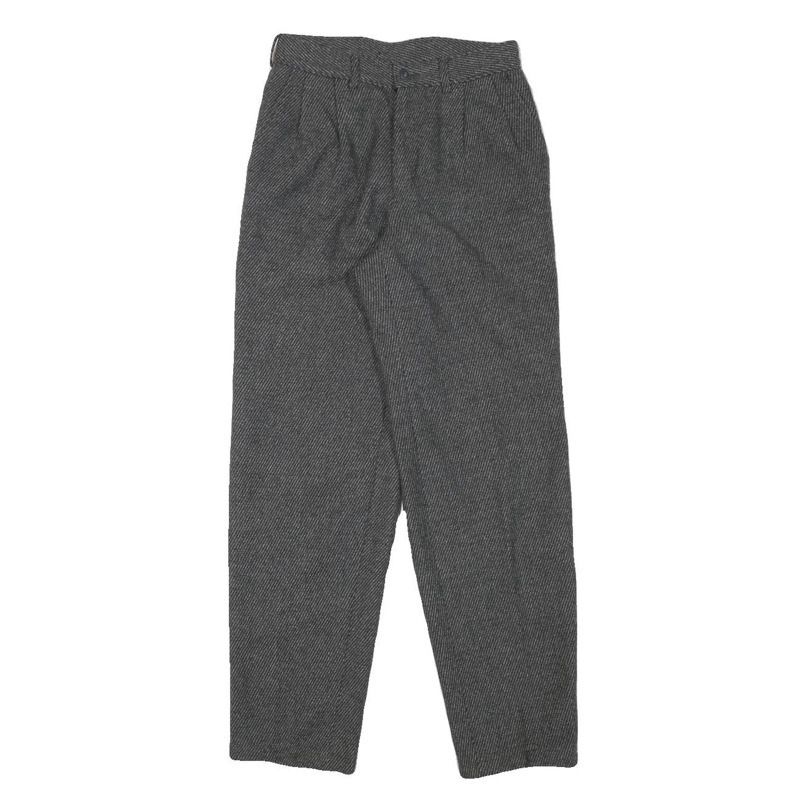 Buy Womens Regular Grey Wool Blend Trousers W24 L28 Zip Closure Classic Fit Refurbished - $23.39 Womens Regular Grey Wool Blend Trousers W24 L28 Zip Closure Classic Fit Refurbished - N/A refurbished available on Cerqular