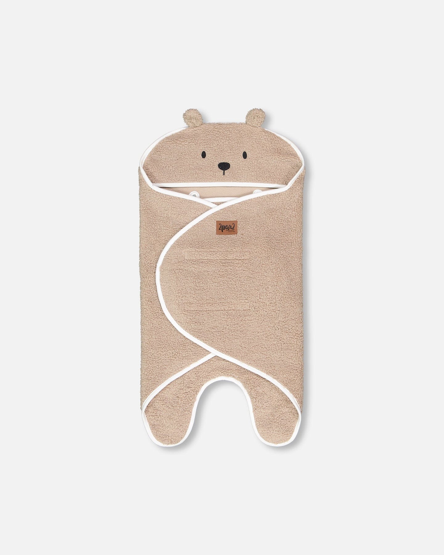 Baby Cocoon Brown Blanket For Car Seat and Stroller | Size: One Size Refurbished - Deux par Deux refurbished available on Cerqular