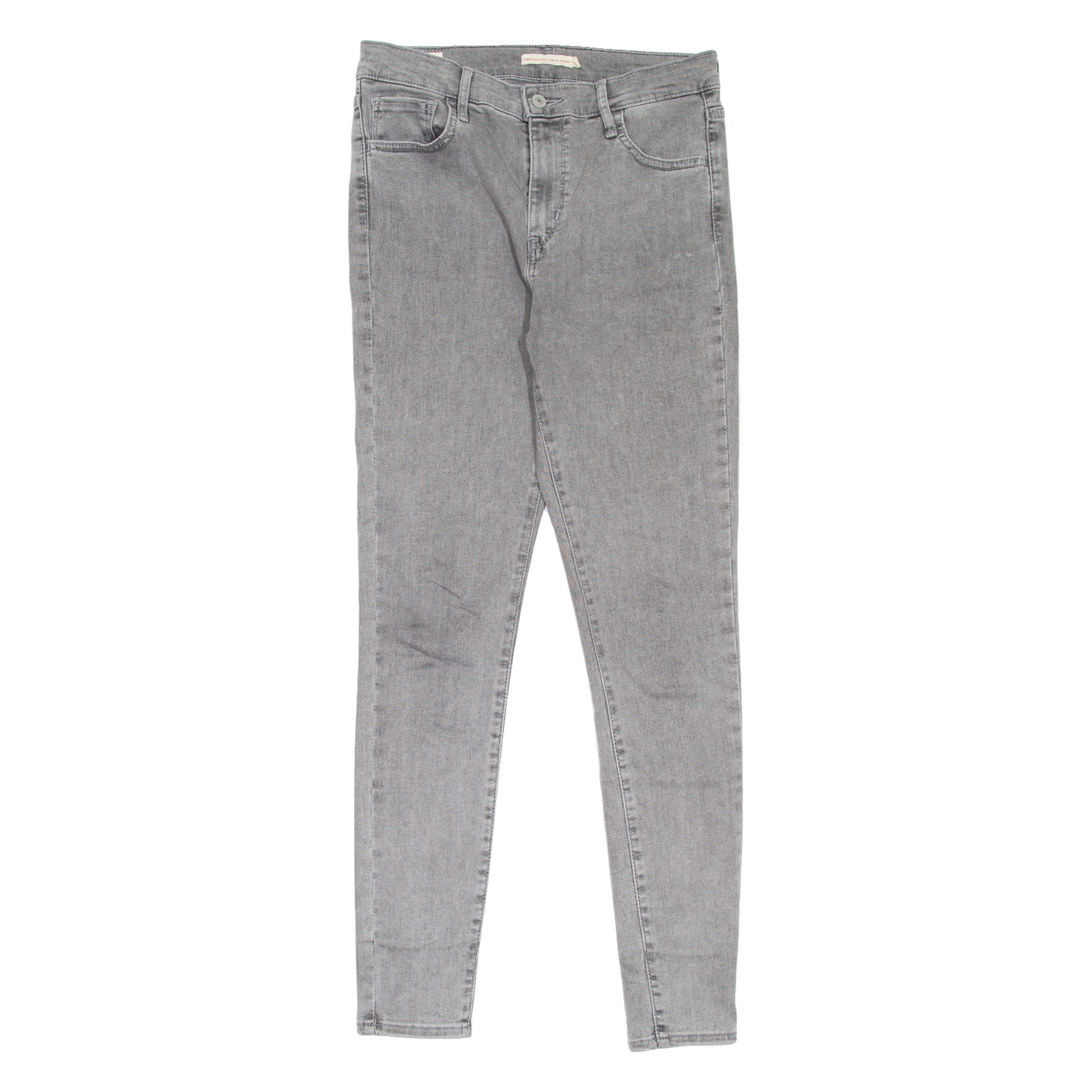 LEVI'S 720 High Rise Premium Womens Jeans Grey Slim Skinny W29 L30 Refurbished - N/A refurbished available on Cerqular