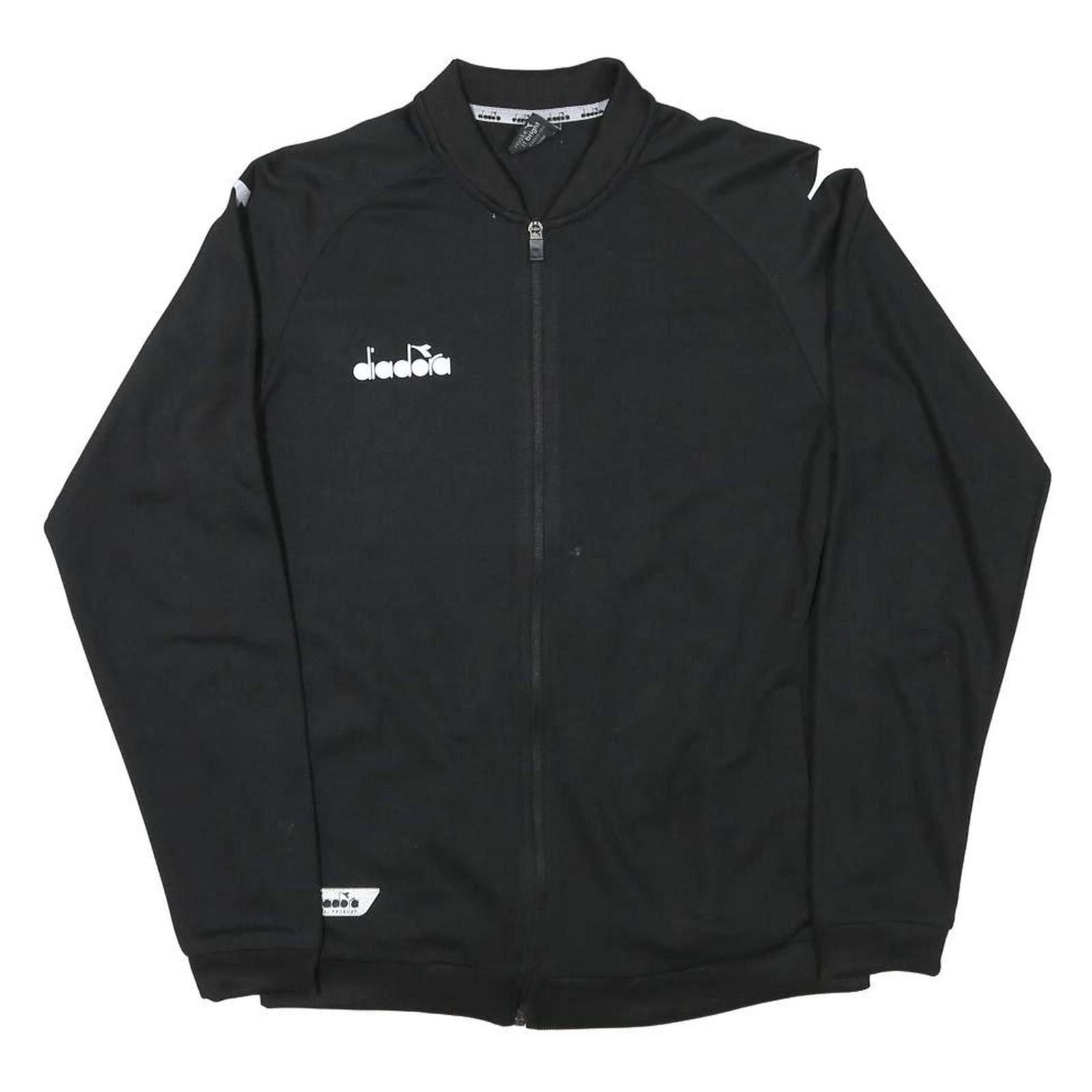 Buy DIADORA Mens Black Track Jacket S Polyester Blend Plain Zip Lightweight Refurbished - $45.49 DIADORA Mens Black Track Jacket S Polyester Blend Plain Zip Lightweight Refurbished - N/A refurbished available on Cerqular