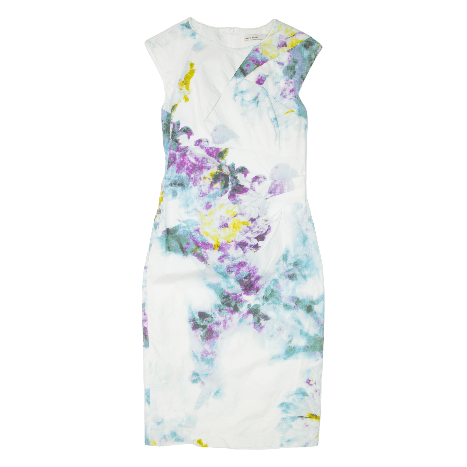 Buy KAREN MILLEN Womens Pencil Dress White Floral Short Sleeve Knee Length UK 12 Refurbished - $44.19 KAREN MILLEN Womens Pencil Dress White Floral Short Sleeve Knee Length UK 12 Refurbished - N/A refurbished available on Cerqular