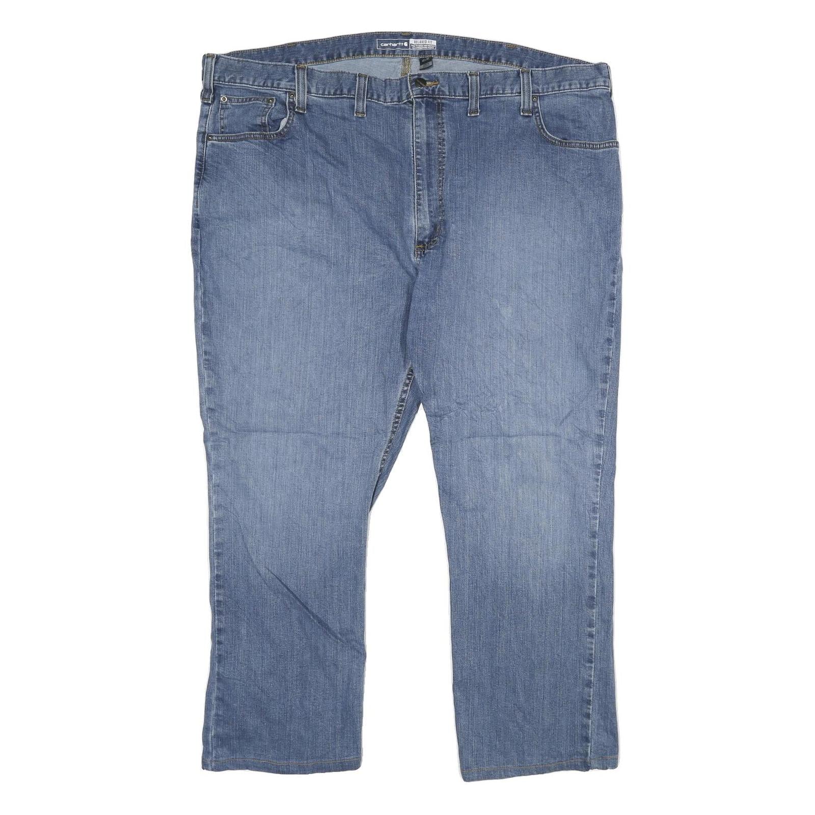 Buy CARHARTT Mens Relaxed Blue Denim Jeans W48 L30 Zip Cotton Blend Workwear Refurbished - $57.19 CARHARTT Mens Relaxed Blue Denim Jeans W48 L30 Zip Cotton Blend Workwear Refurbished - N/A refurbished available on Cerqular