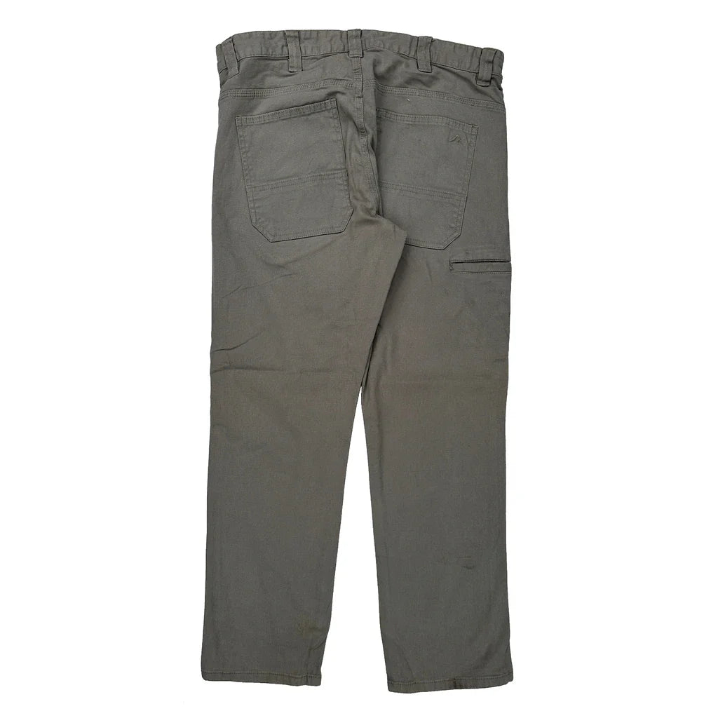 Ridgecut Trousers - 36W 32L Grey Cotton Refurbished - Thrifted (note: this is a term often used to describe second- refurbished available on Cerqular