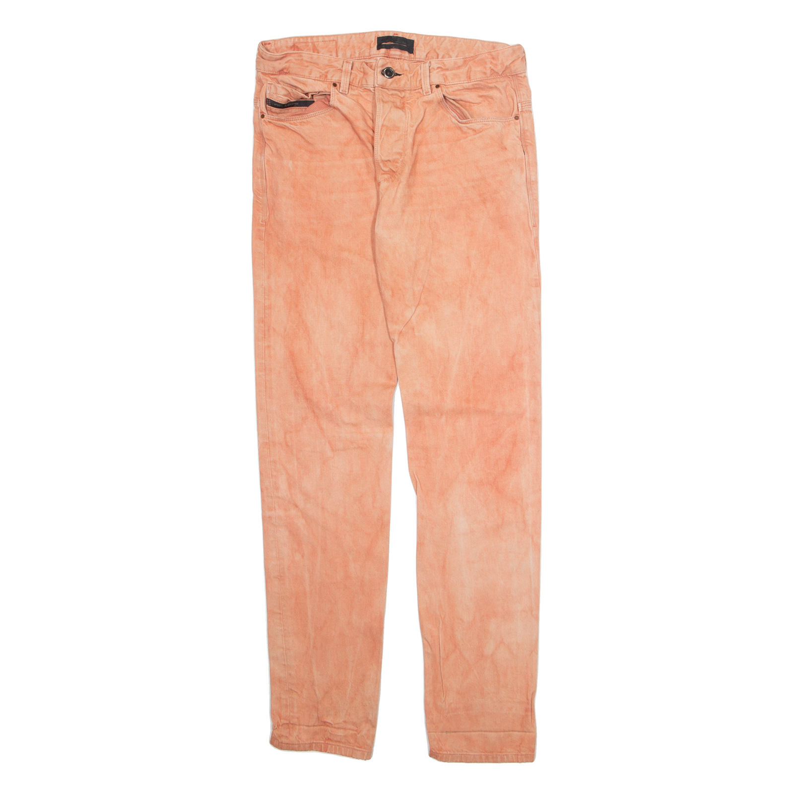 DIESEL Mens Jeans Pink Regular Straight W30 L32 Refurbished - N/A refurbished available on Cerqular