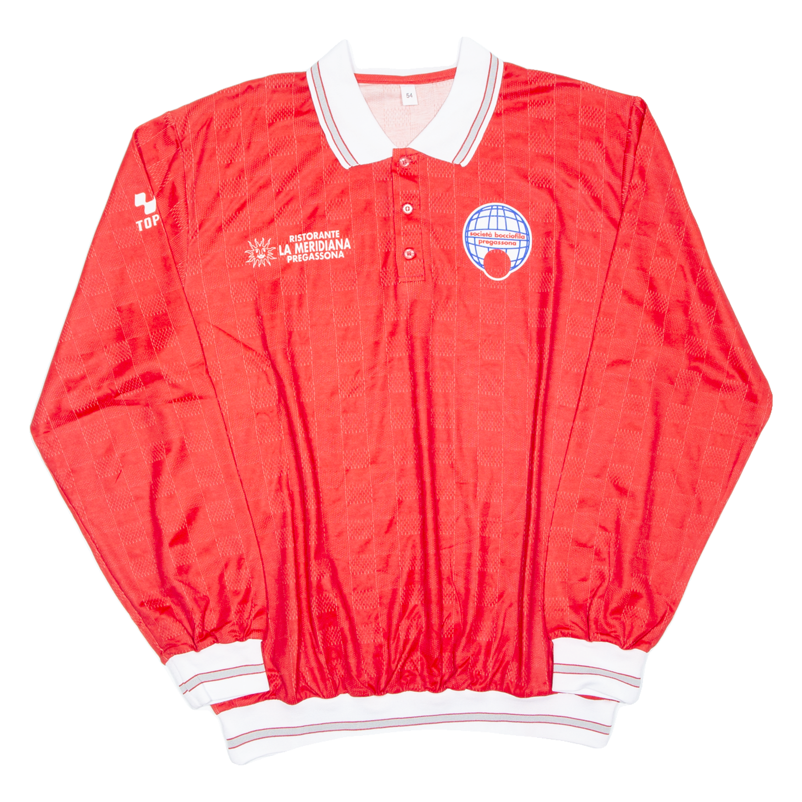 Mens Polo Shirt Red Long Sleeve XL Refurbished - N/A refurbished available on Cerqular