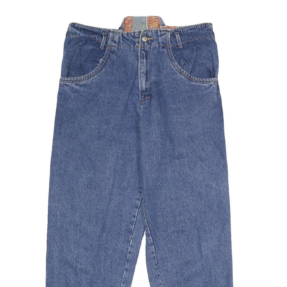 HAPPENING BY KOALA Womens Classic Blue Denim Cotton Jeans W32 L32 Relaxed Fit Refurbished - N/A refurbished available on Cerqular