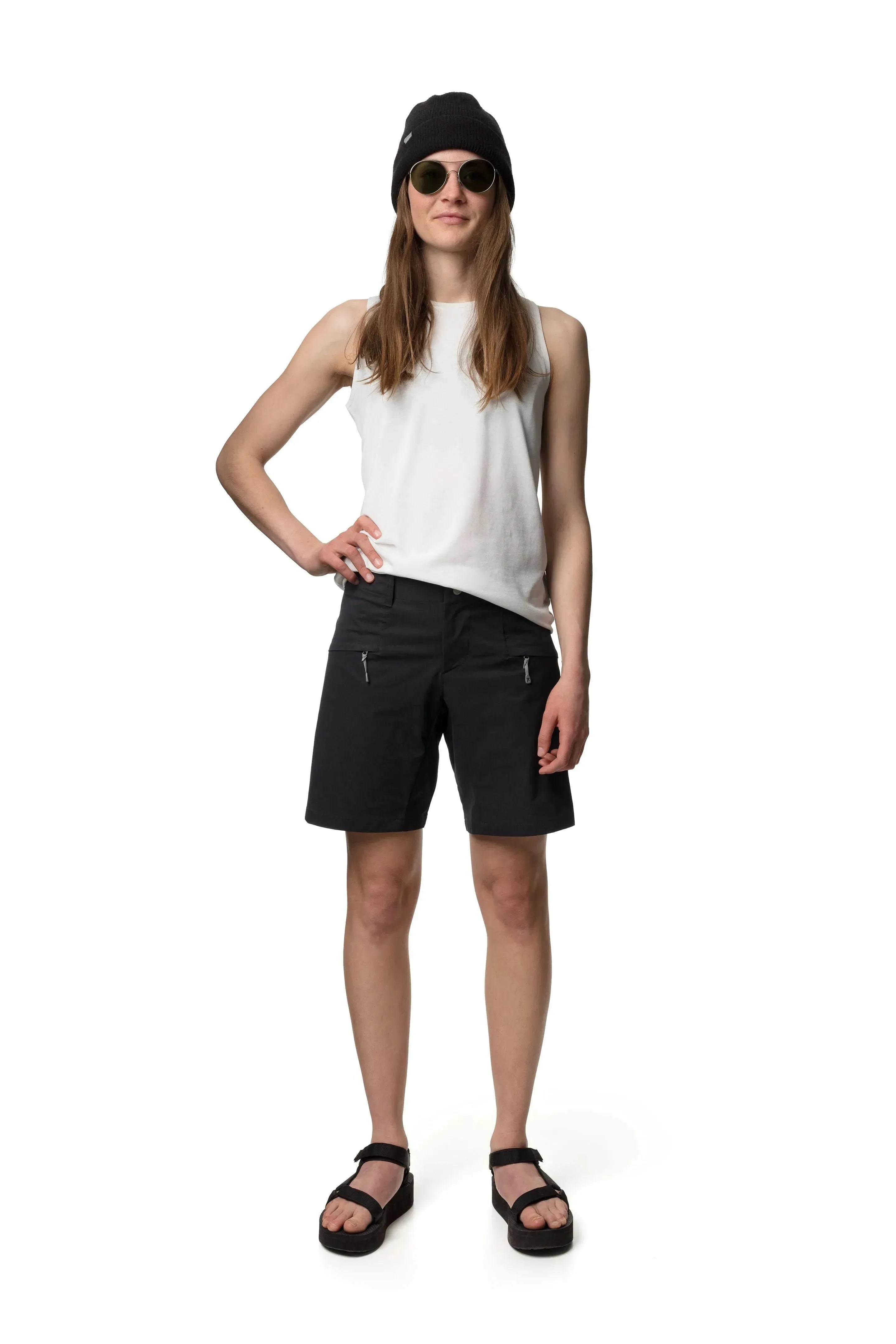 Buy W's Daybreak Shorts | Color: true black | Size: XS Refurbished - $130.00 W's Daybreak Shorts | Color: true black | Size: XS Refurbished - Houdini Sportswear refurbished available on Cerqular