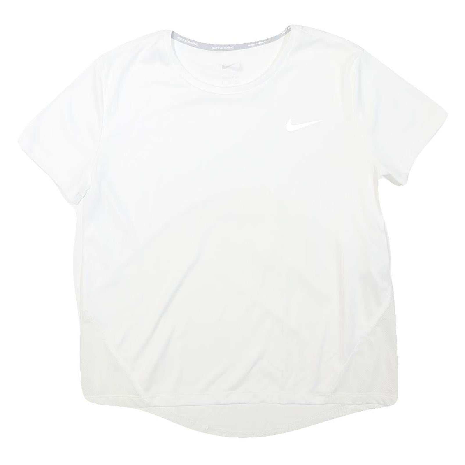 Buy NIKE Womens White Running T-Shirt S Short Sleeve Crew Neck Lightweight Refurbished - $16.89 NIKE Womens White Running T-Shirt S Short Sleeve Crew Neck Lightweight Refurbished - N/A refurbished available on Cerqular