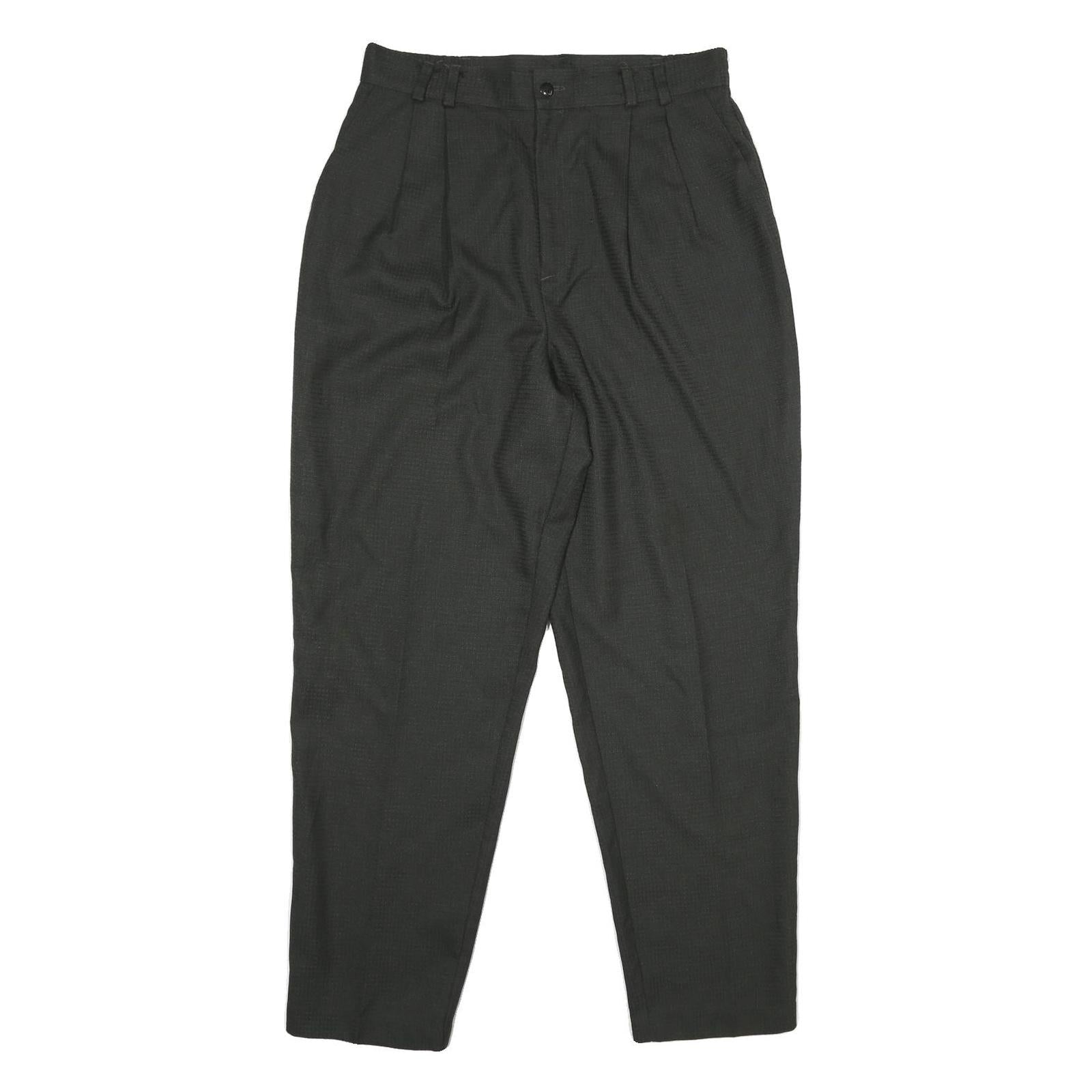 SAMANTHA Womens Classic Black Polyester Blend Trousers W28 L29 Zip Closure Refurbished - N/A refurbished available on Cerqular