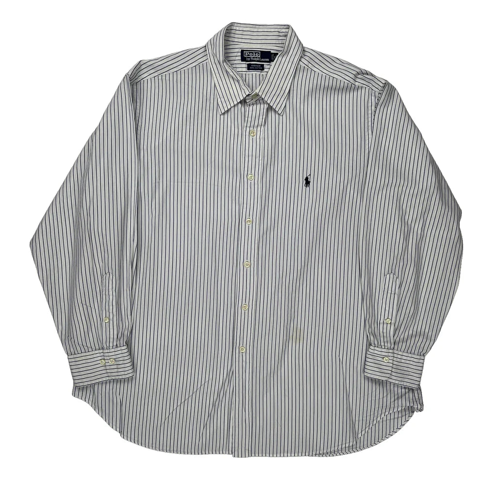 Buy Andrew Polo By Ralph Lauren Striped Shirt - 2XL Blue Cotton Refurbished - $29.47 Andrew Polo By Ralph Lauren Striped Shirt - 2XL Blue Cotton Refurbished - Thrifted (note: this is a term often used to describe second- refurbished available on Cerqular