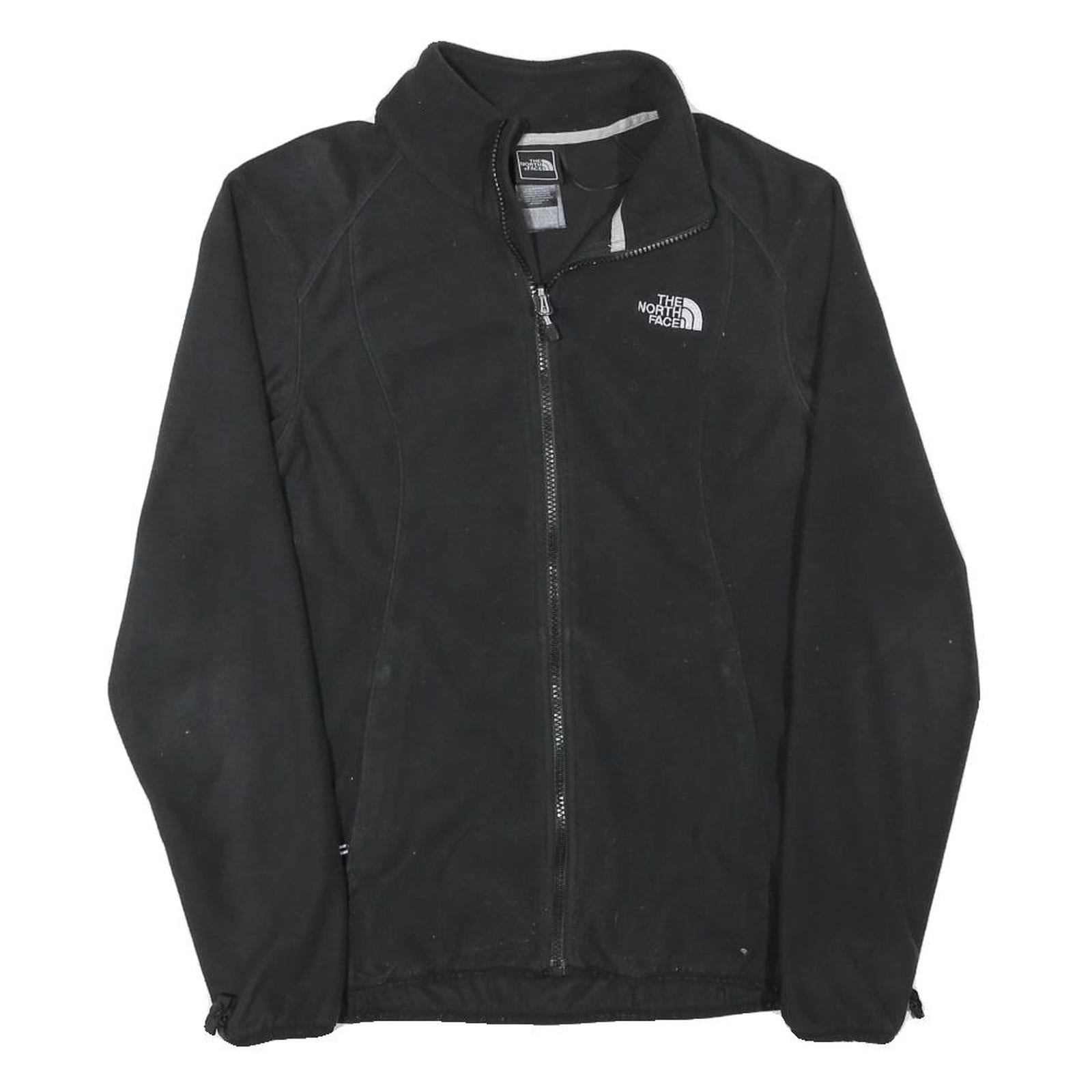 THE NORTH FACE Womens Black Zip Jacket M Polyester Blend Plain Outdoor Refurbished - N/A refurbished available on Cerqular