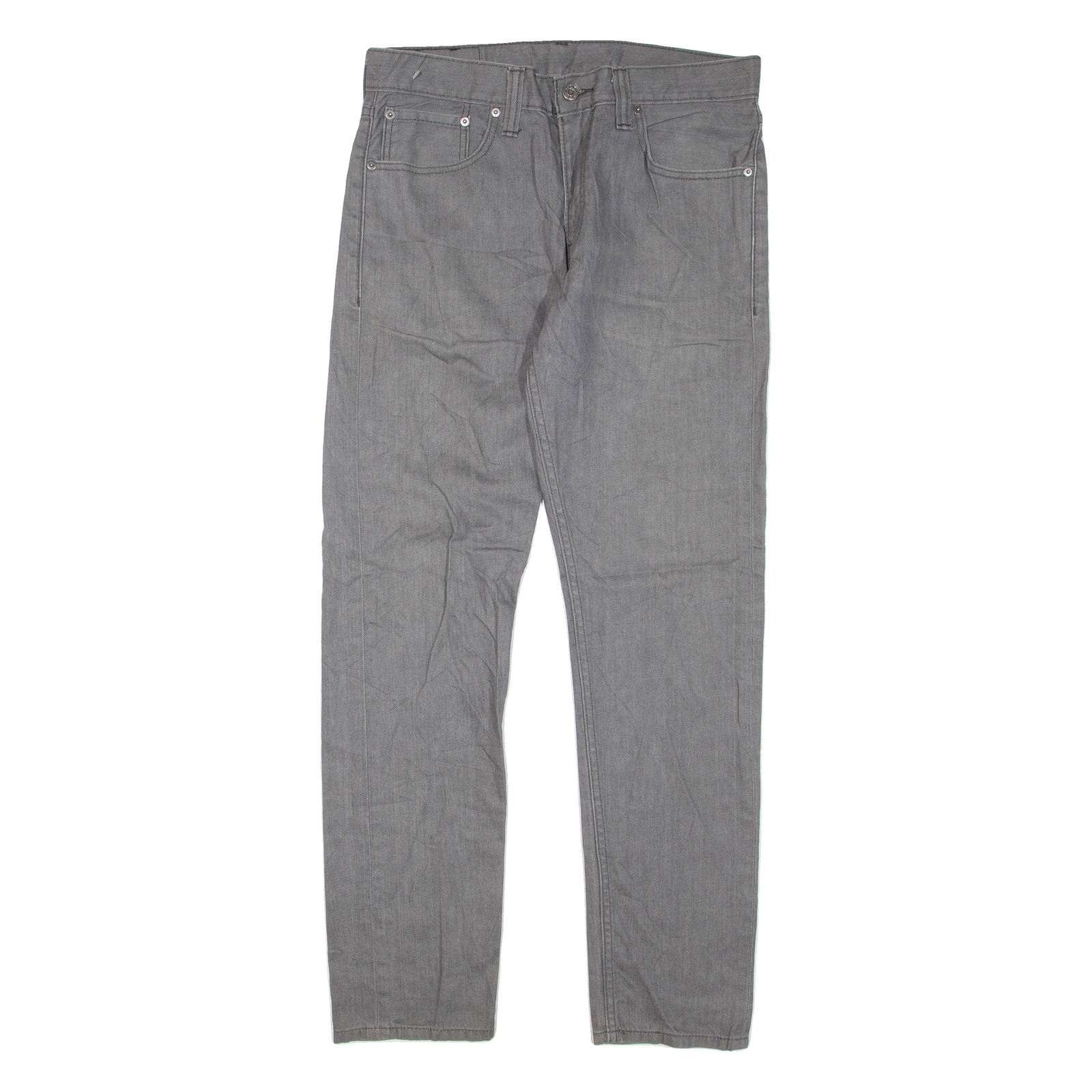 LEVI'S 508 Jeans Mens Grey Regular Tapered W31 L32 Refurbished - N/A refurbished available on Cerqular