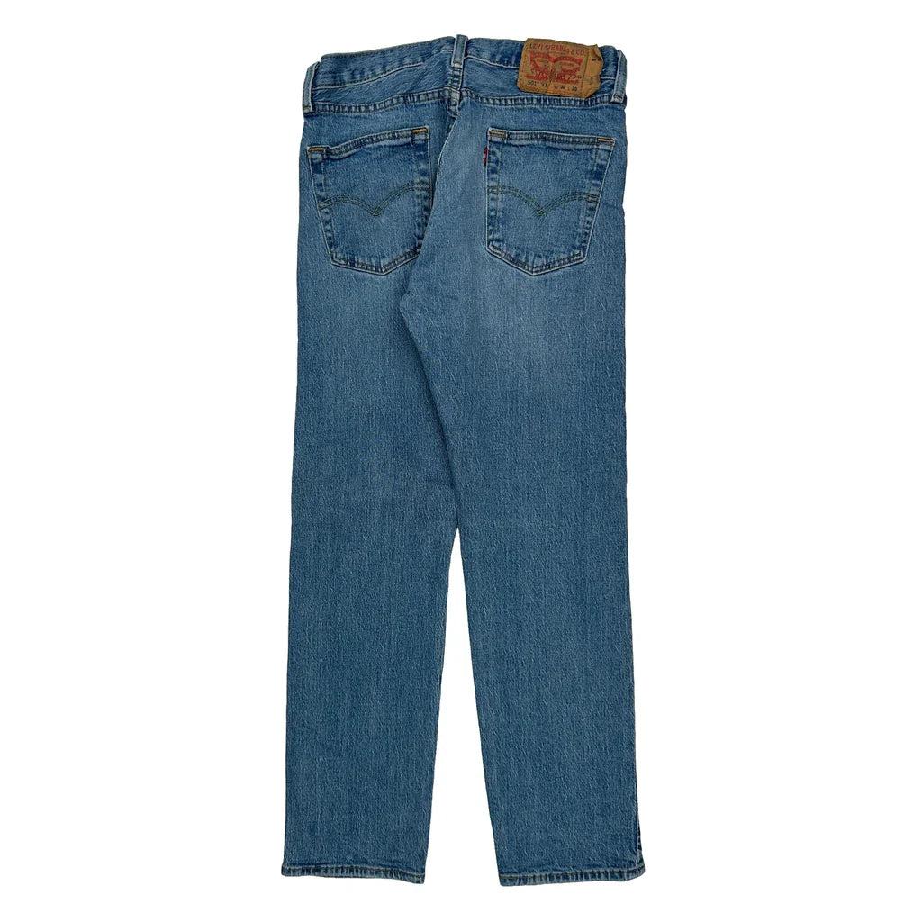 Buy 501 Levis Jeans - 30W 31L Blue Cotton Refurbished - $46.89 501 Levis Jeans - 30W 31L Blue Cotton Refurbished - Thrifted (note: this is a term often used to describe second- refurbished available on Cerqular