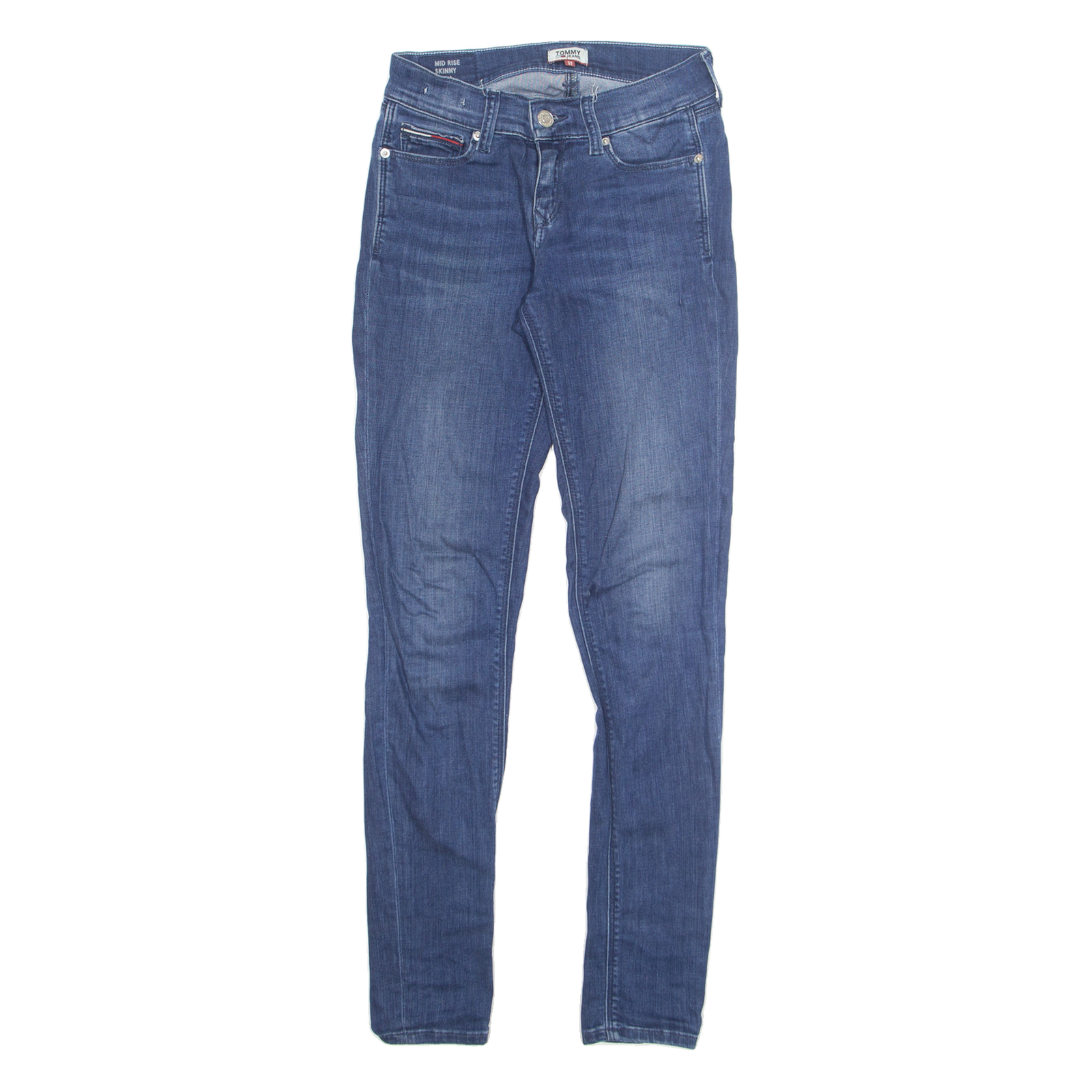 TOMMY HILFIGER Womens Jeans Blue Slim Skinny W24 L30 Refurbished - N/A refurbished available on Cerqular