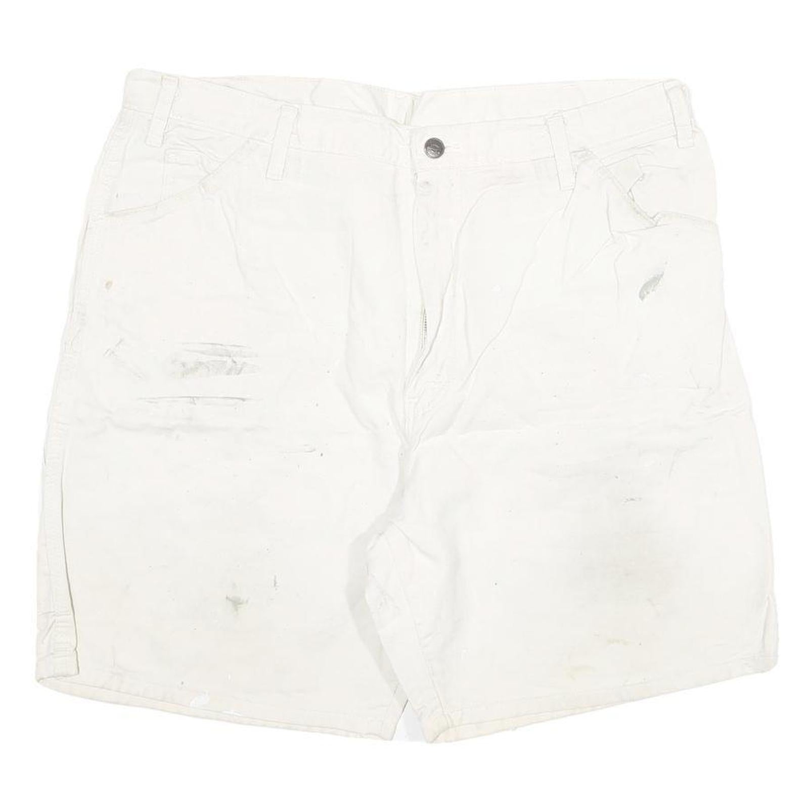 Buy DICKIES Mens White Casual Cotton Blend Shorts 2XL W35 Workwear Utility Refurbished - $24.69 DICKIES Mens White Casual Cotton Blend Shorts 2XL W35 Workwear Utility Refurbished - N/A refurbished available on Cerqular