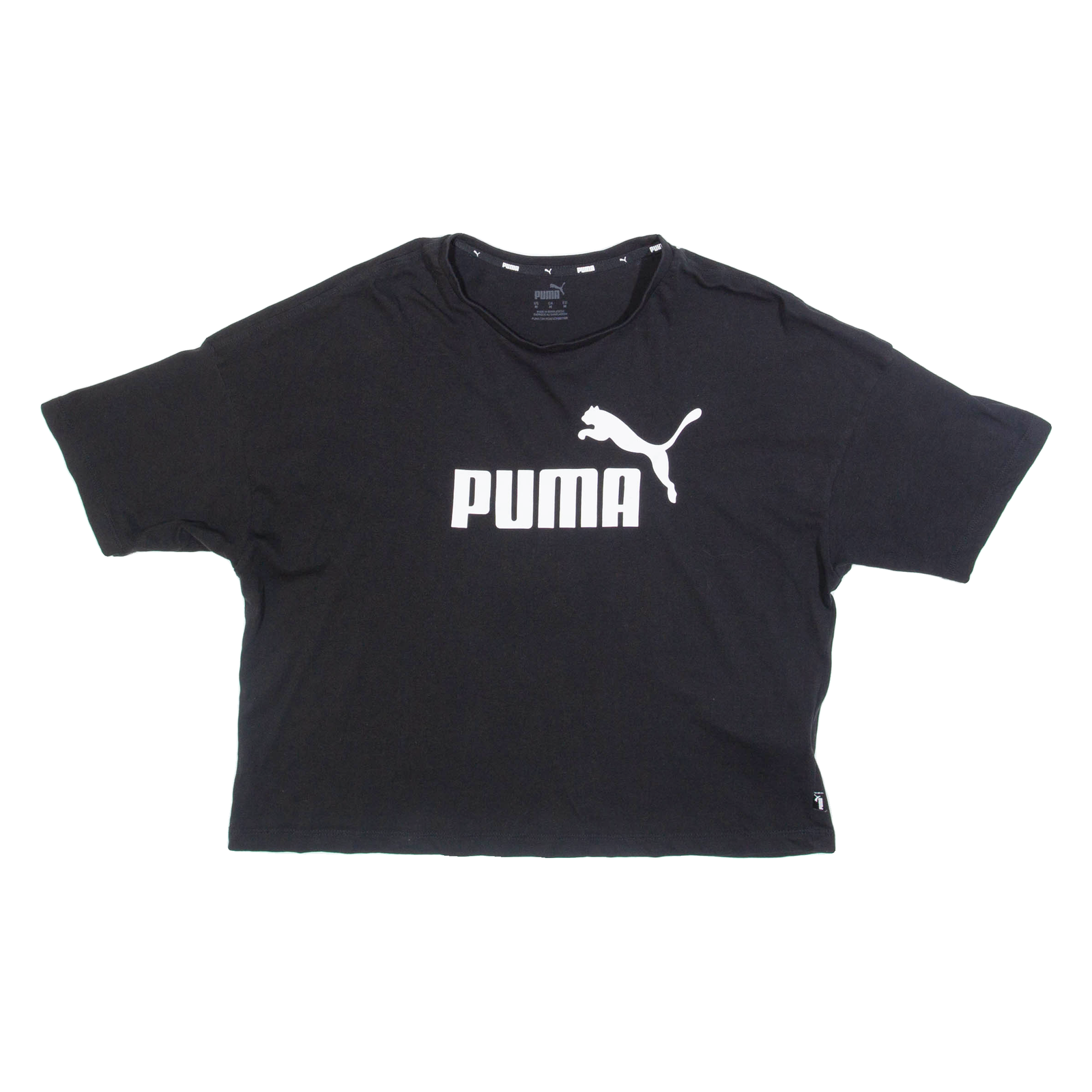 Buy PUMA Cropped Womens T-Shirt Black M Refurbished - $15.59 PUMA Cropped Womens T-Shirt Black M Refurbished - N/A refurbished available on Cerqular