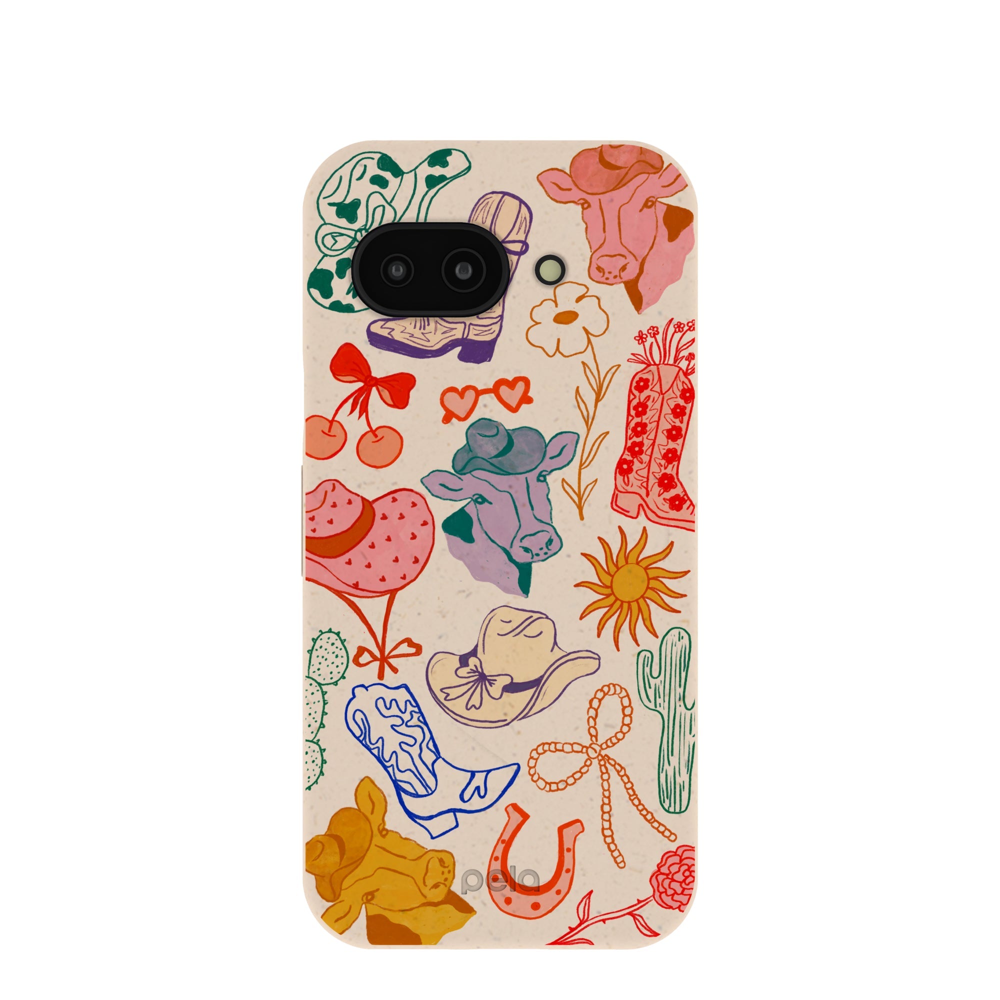 Buy Seashell Retro Rodeo Google Pixel 9a Case Refurbished - $65.00 Seashell Retro Rodeo Google Pixel 9a Case Refurbished - Pela Case refurbished available on Cerqular