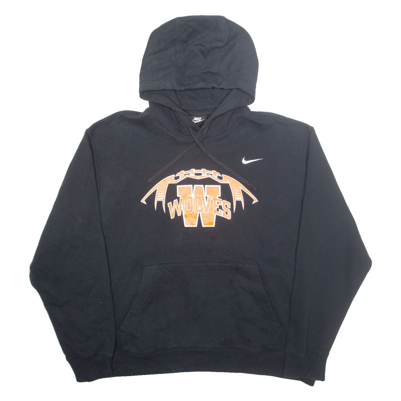 Buy NIKE Wolves Mens Black Hoodie USA 2XL Refurbished - $36.39 NIKE Wolves Mens Black Hoodie USA 2XL Refurbished - N/A refurbished available on Cerqular