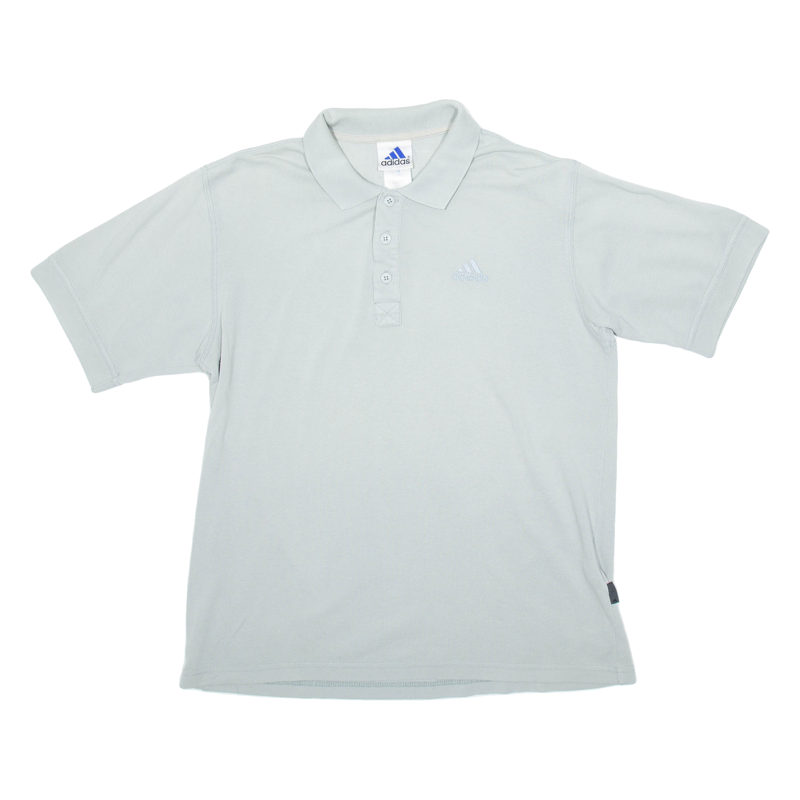 ADIDAS Mens Polo Shirt Grey M Refurbished - N/A refurbished available on Cerqular