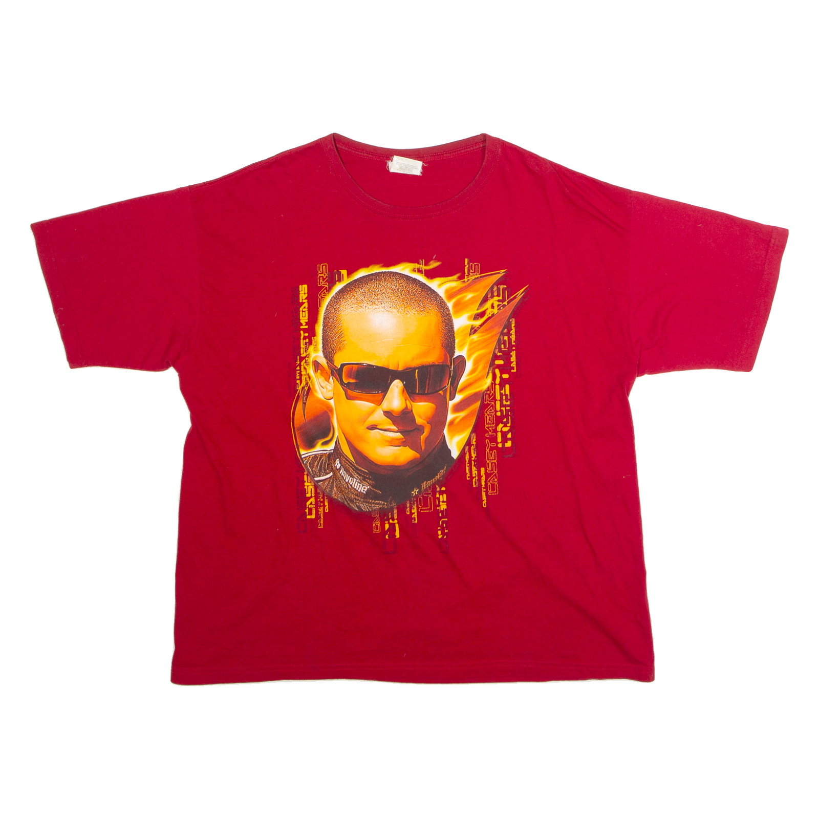CHASE AUTHENTICS Casey Mears #42 'Shooting Star' NASCAR Mens T-Shirt Red USA XL Refurbished - N/A refurbished available on Cerqular