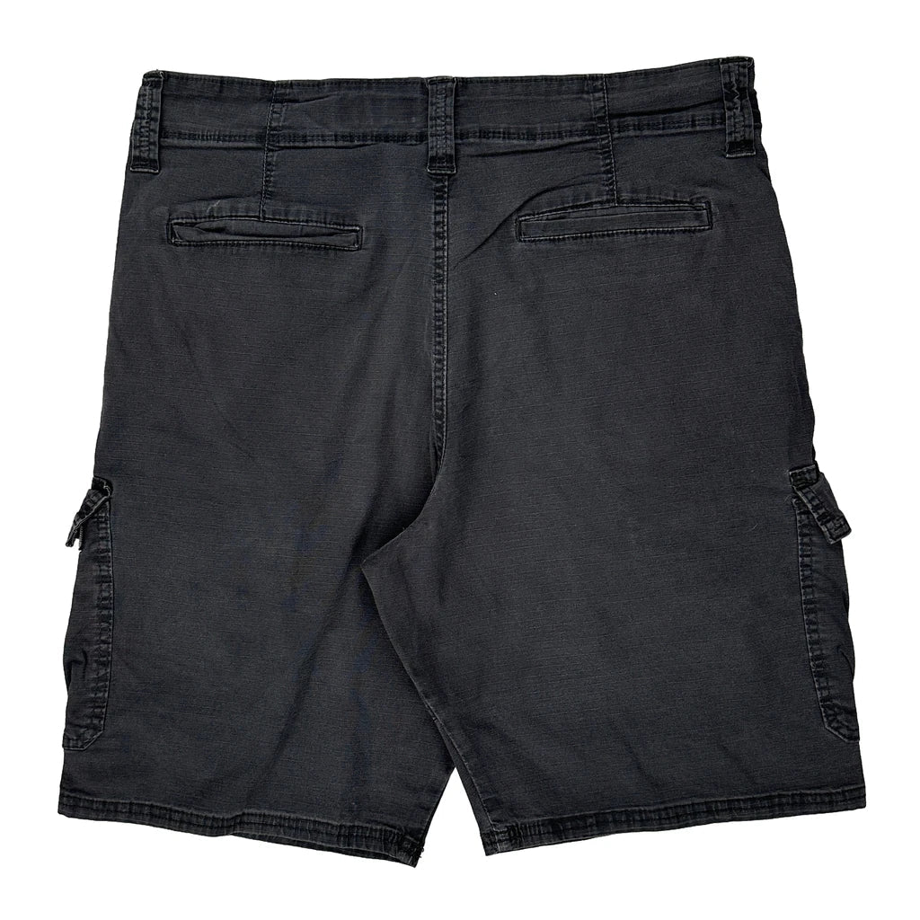 Wrangler Cargo Shorts - 33W 10L Grey Cotton Refurbished - Thrifted (note: this is a term often used to describe second- refurbished available on Cerqular