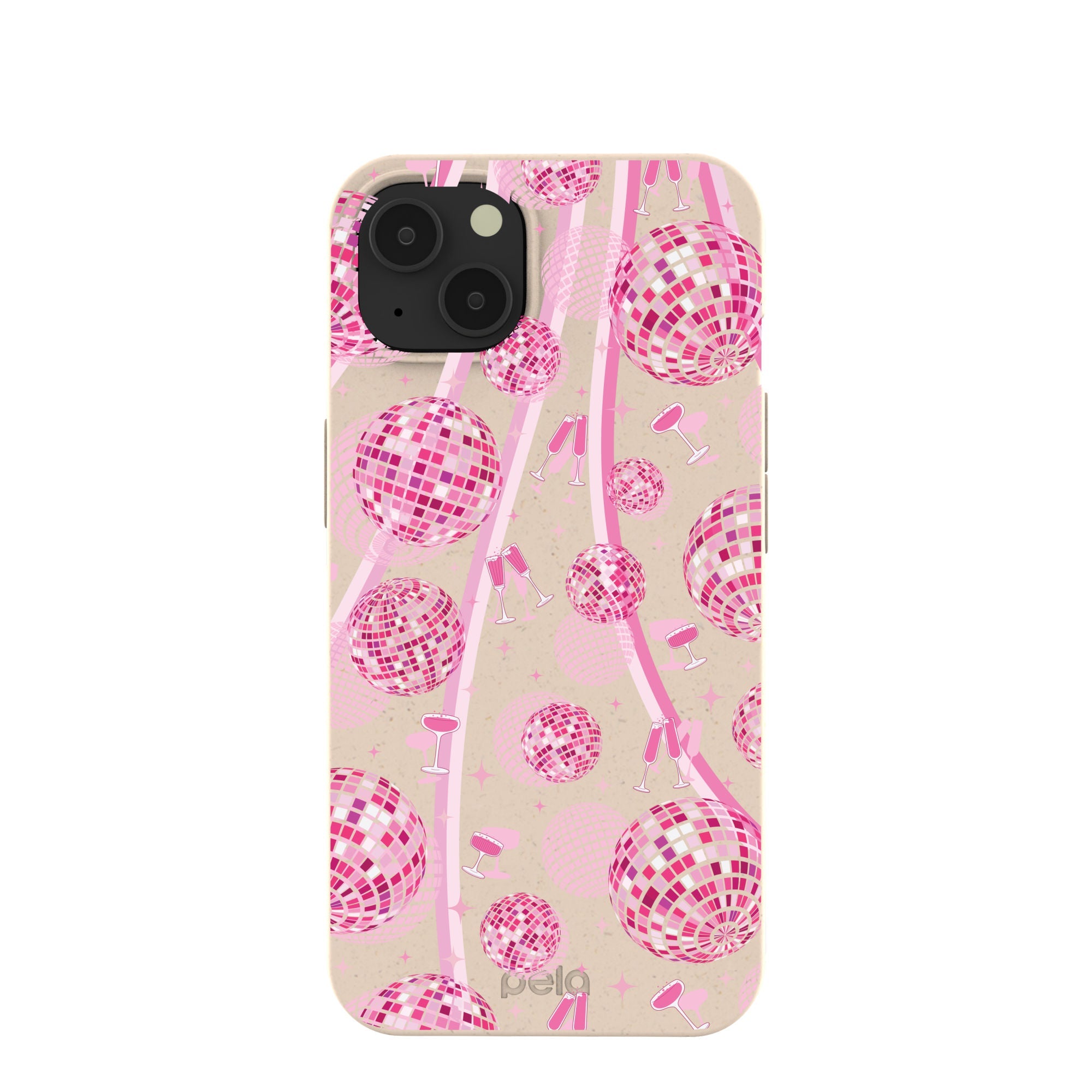Seashell Dancing Lights iPhone 13 Case Refurbished - Pela Case refurbished available on Cerqular