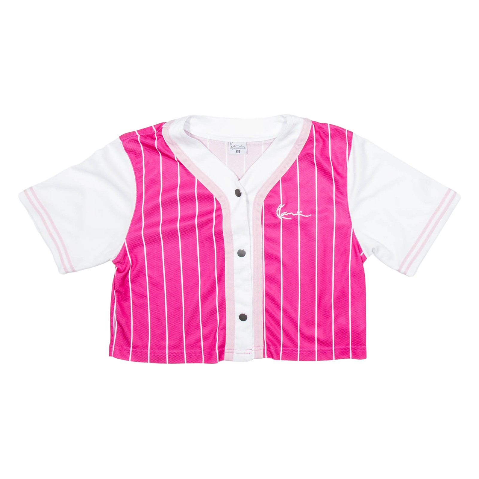 KARL KANI Womens Jersey Pink XS Refurbished - N/A refurbished available on Cerqular