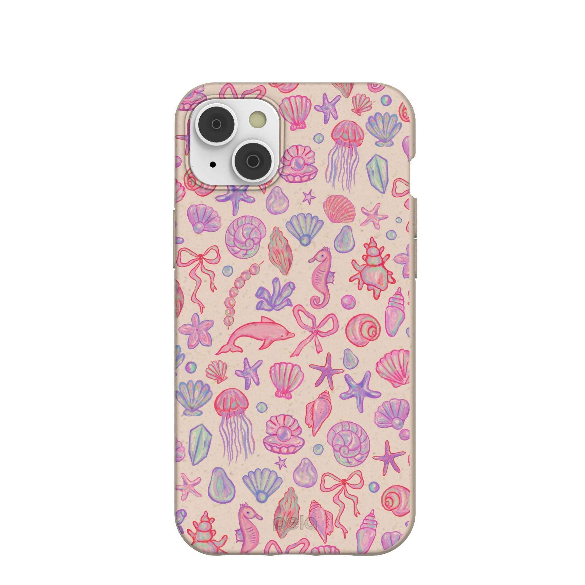 Seashell Mermaid Dreams iPhone 14 Plus Case Refurbished - Pela Case refurbished available on Cerqular