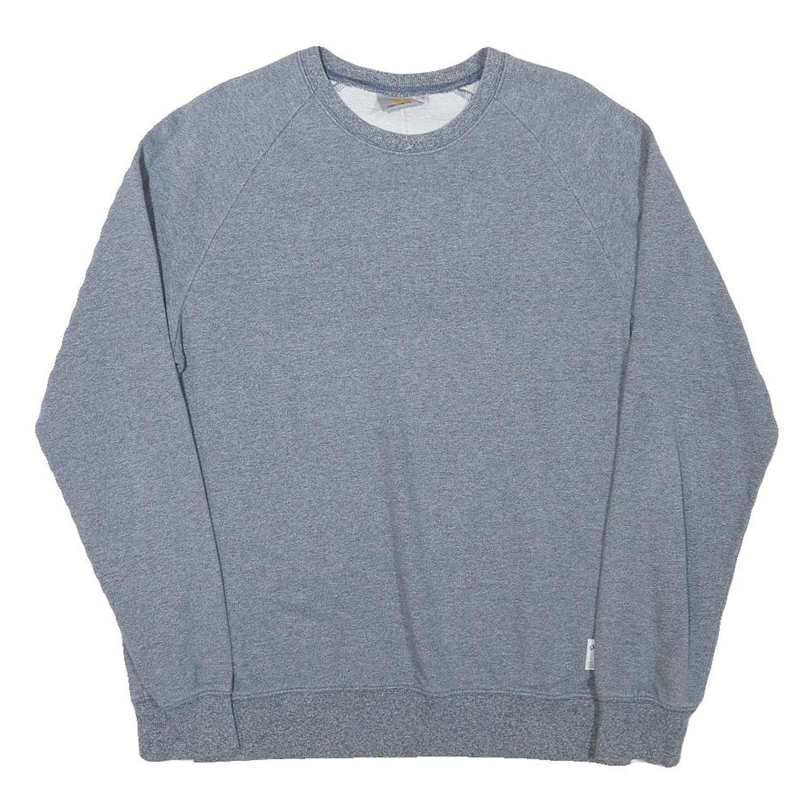 CARHARTT Mens Grey S Crew Neck Cotton Blend Sweatshirt Pullover Casual Refurbished - N/A refurbished available on Cerqular