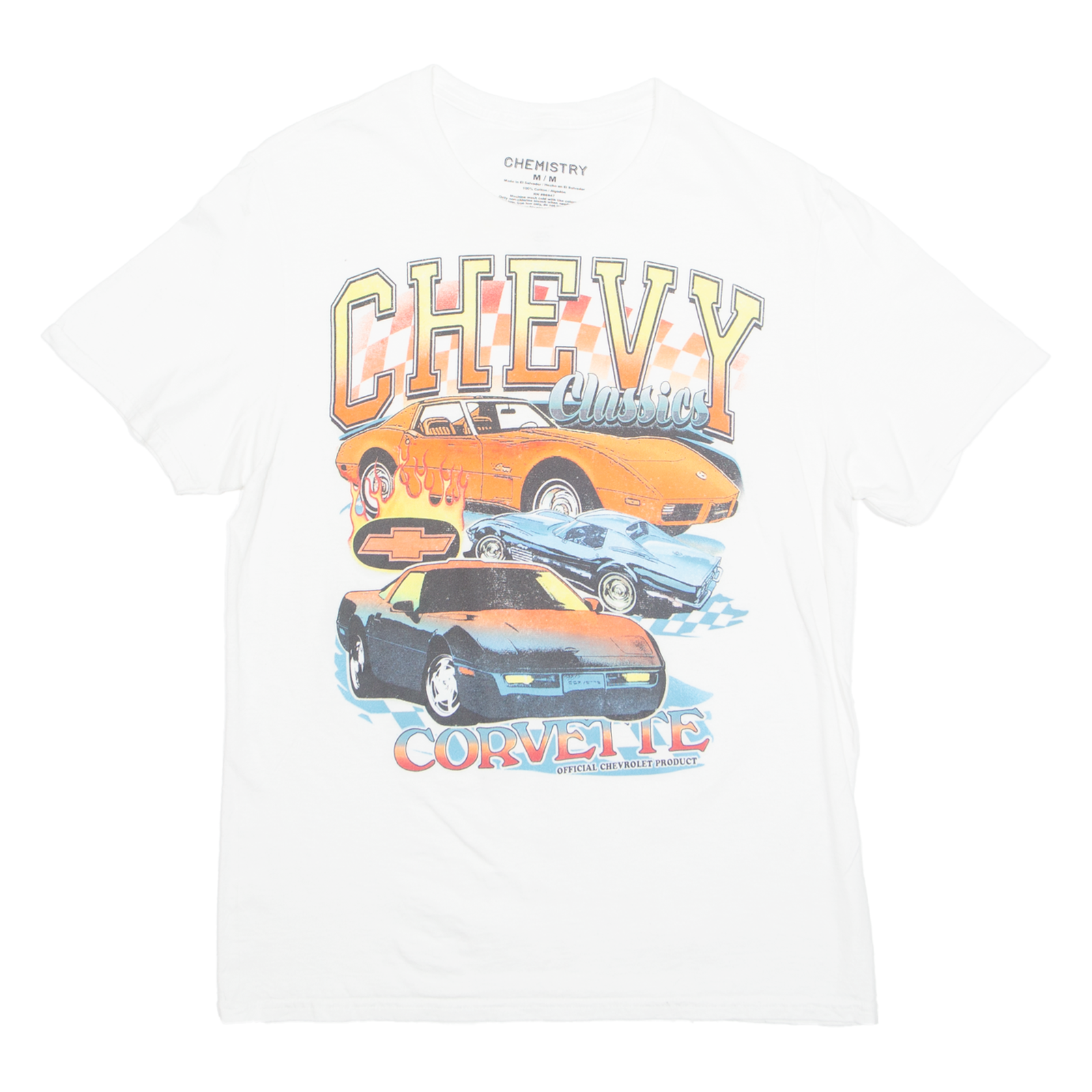 Buy CHEMISTRY Chevy Classics Mens T-Shirt White M Refurbished - $25.99 CHEMISTRY Chevy Classics Mens T-Shirt White M Refurbished - N/A refurbished available on Cerqular