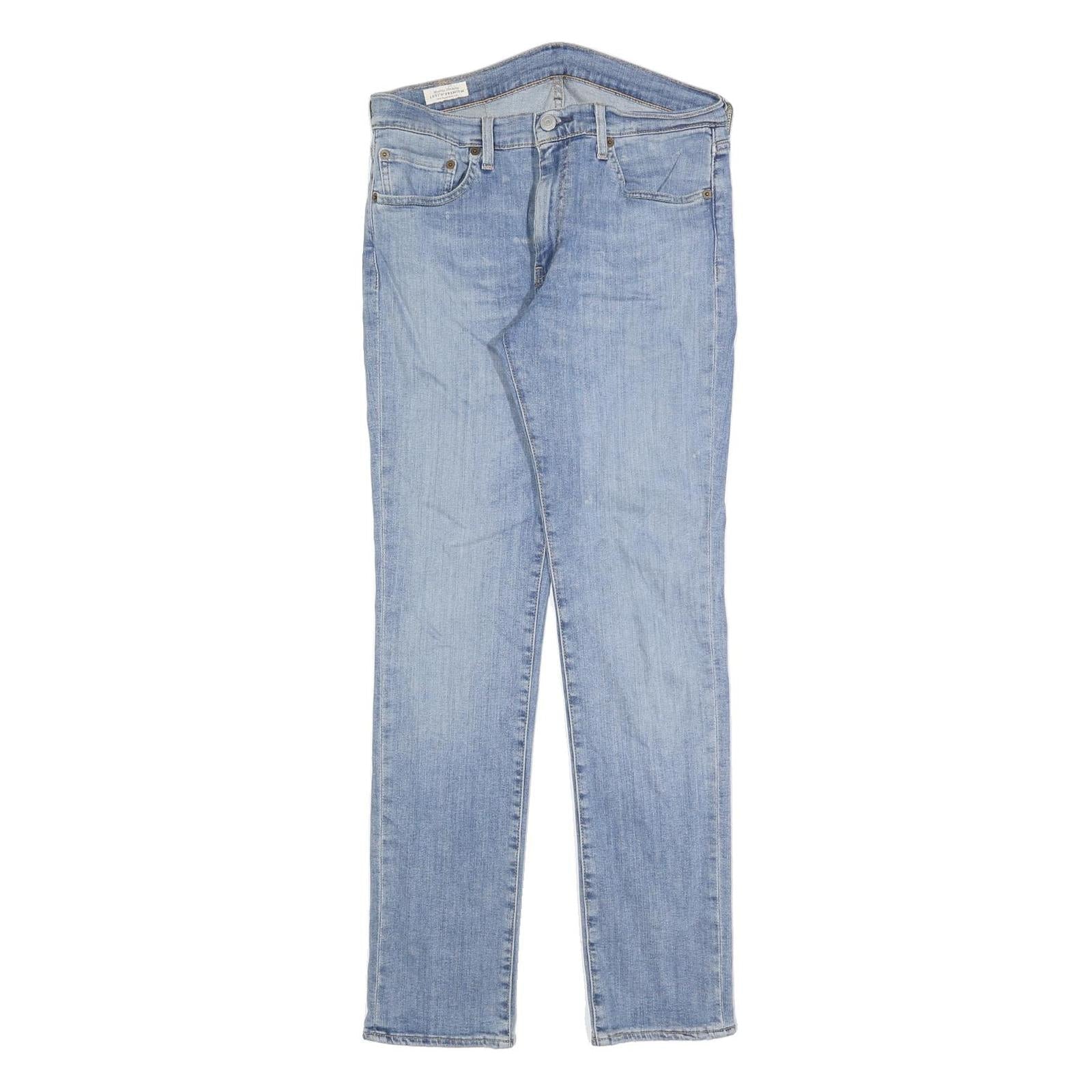 LEVI'S 511 Slim Mens Jeans Blue Slim Skinny Denim Medium W32 L32 Casual Refurbished - N/A refurbished available on Cerqular