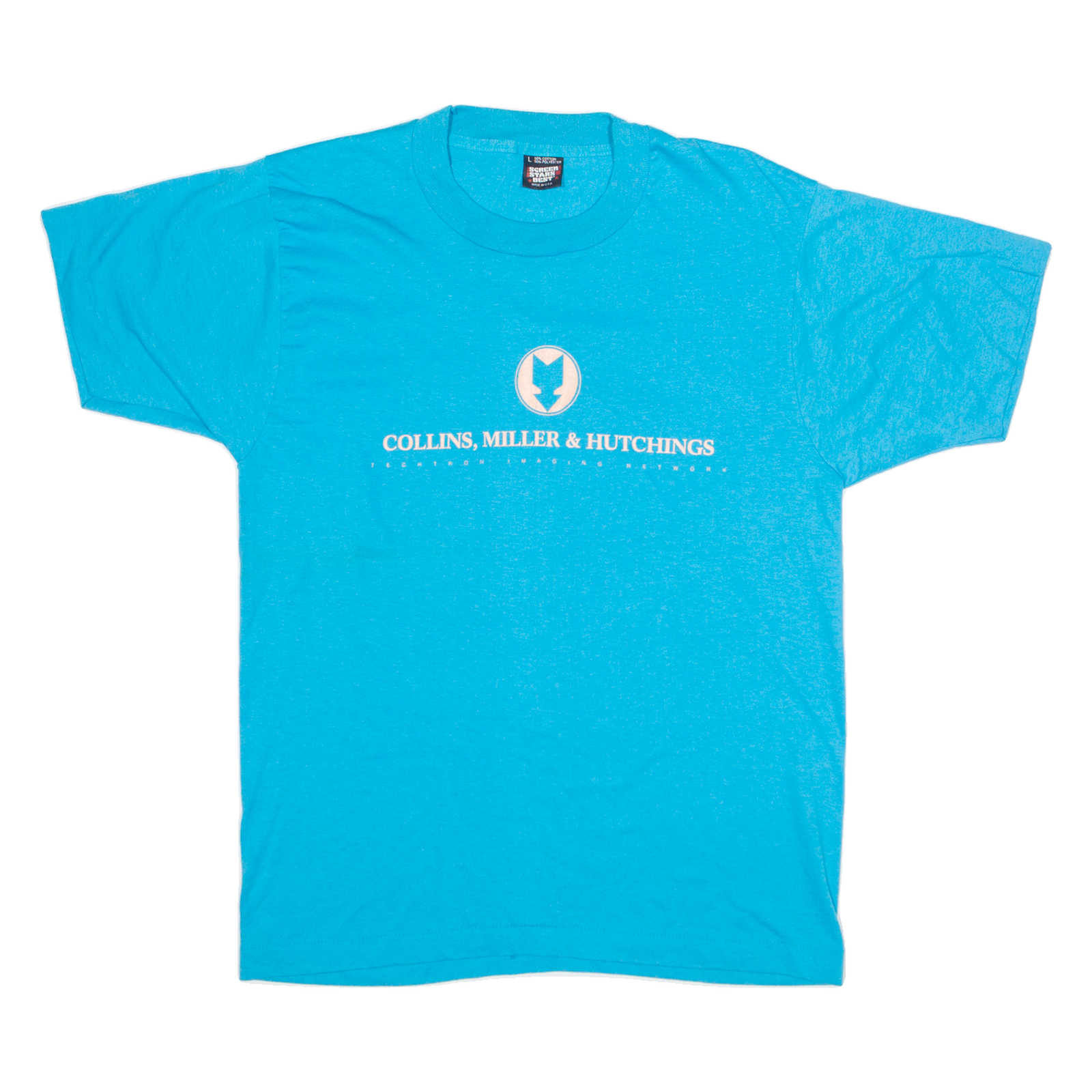 SCREEN STARS BEST Mens T-Shirt Blue L Refurbished - N/A refurbished available on Cerqular
