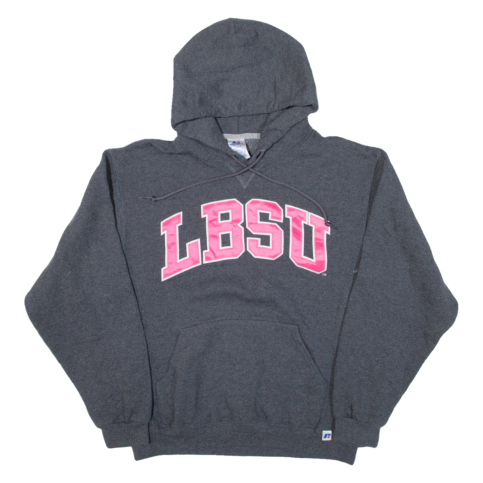 RUSSELL ATHLETIC Lbsu Womens Grey Hoodie USA M Refurbished - N/A refurbished available on Cerqular