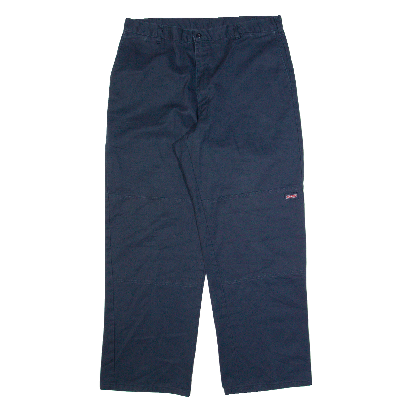 DICKIES Workwear Mens Trousers Blue Regular Straight W36 L30 Refurbished - N/A refurbished available on Cerqular