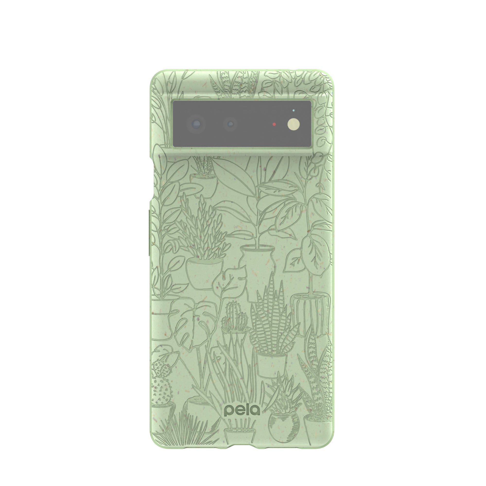 Buy Sage Green Green Oasis Google Pixel 6 Case Refurbished - $65.00 Sage Green Green Oasis Google Pixel 6 Case Refurbished - Pela Case refurbished available on Cerqular