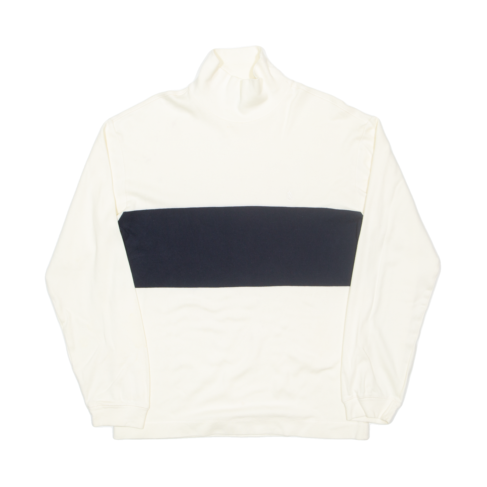 NAUTICA Mens Sweatshirt Cream High Neck XL Refurbished - N/A refurbished available on Cerqular