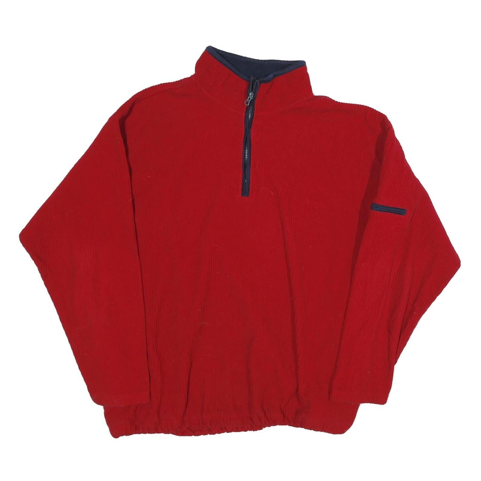 Buy FADED GLORY Mens Red Plain Pullover Jumper Half Zip XL Polyester Casual Refurbished - $28.59 FADED GLORY Mens Red Plain Pullover Jumper Half Zip XL Polyester Casual Refurbished - N/A refurbished available on Cerqular