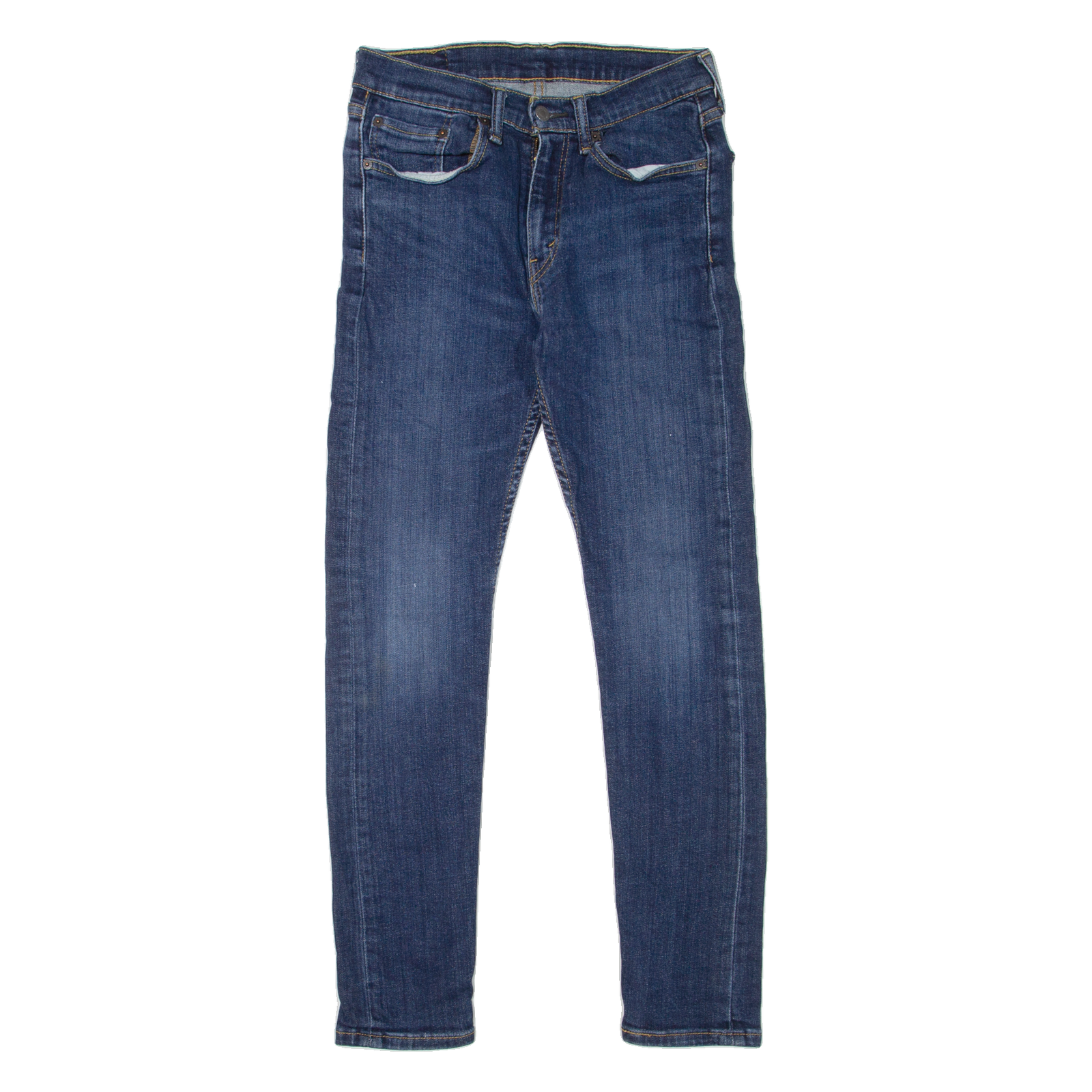 LEVI'S 519 Jeans Mens Blue Slim Skinny Stone Wash W27 L32 Refurbished - N/A refurbished available on Cerqular