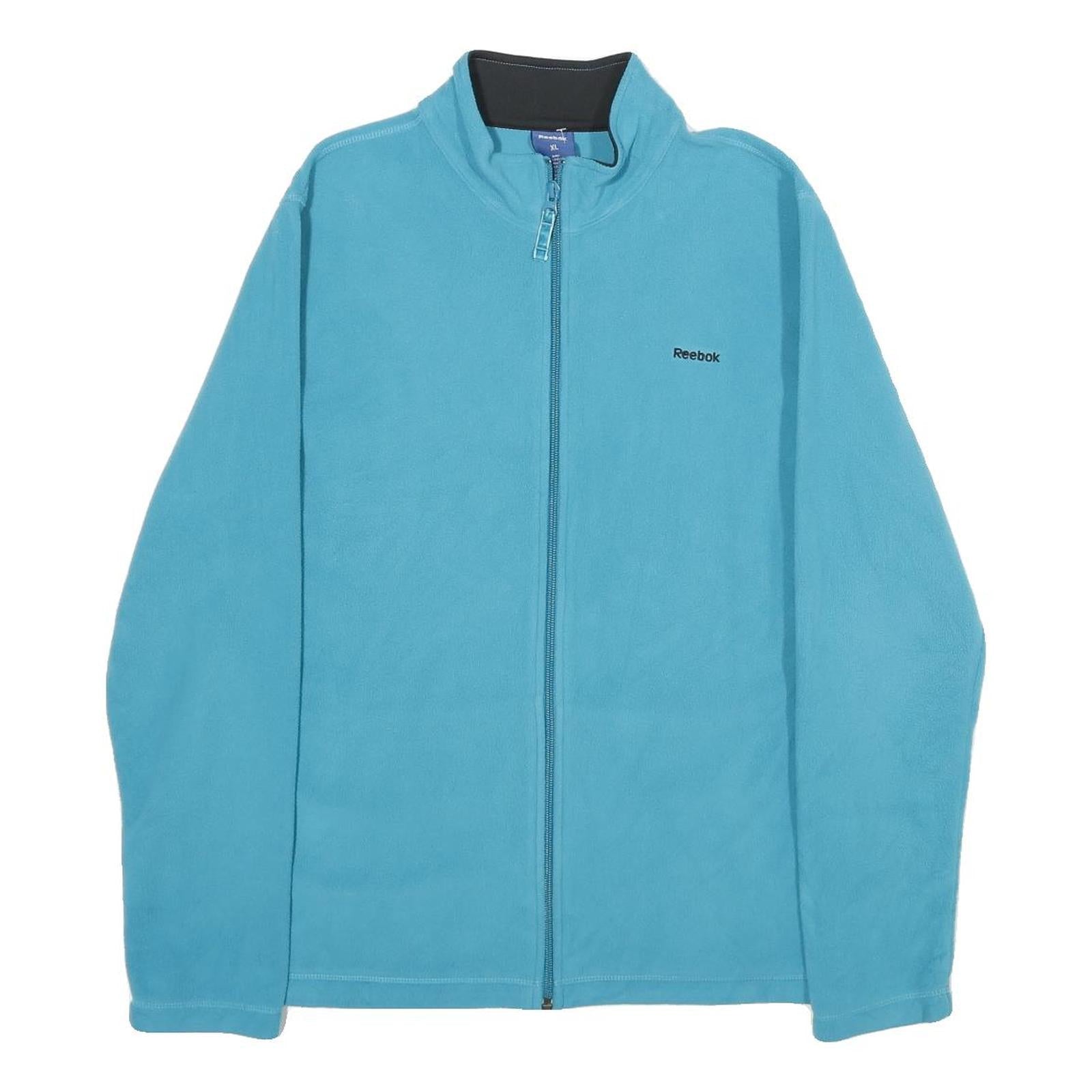 REEBOK Womens Blue Jacket XL Polyester Plain Zip Lightweight Sports Casual Refurbished - N/A refurbished available on Cerqular