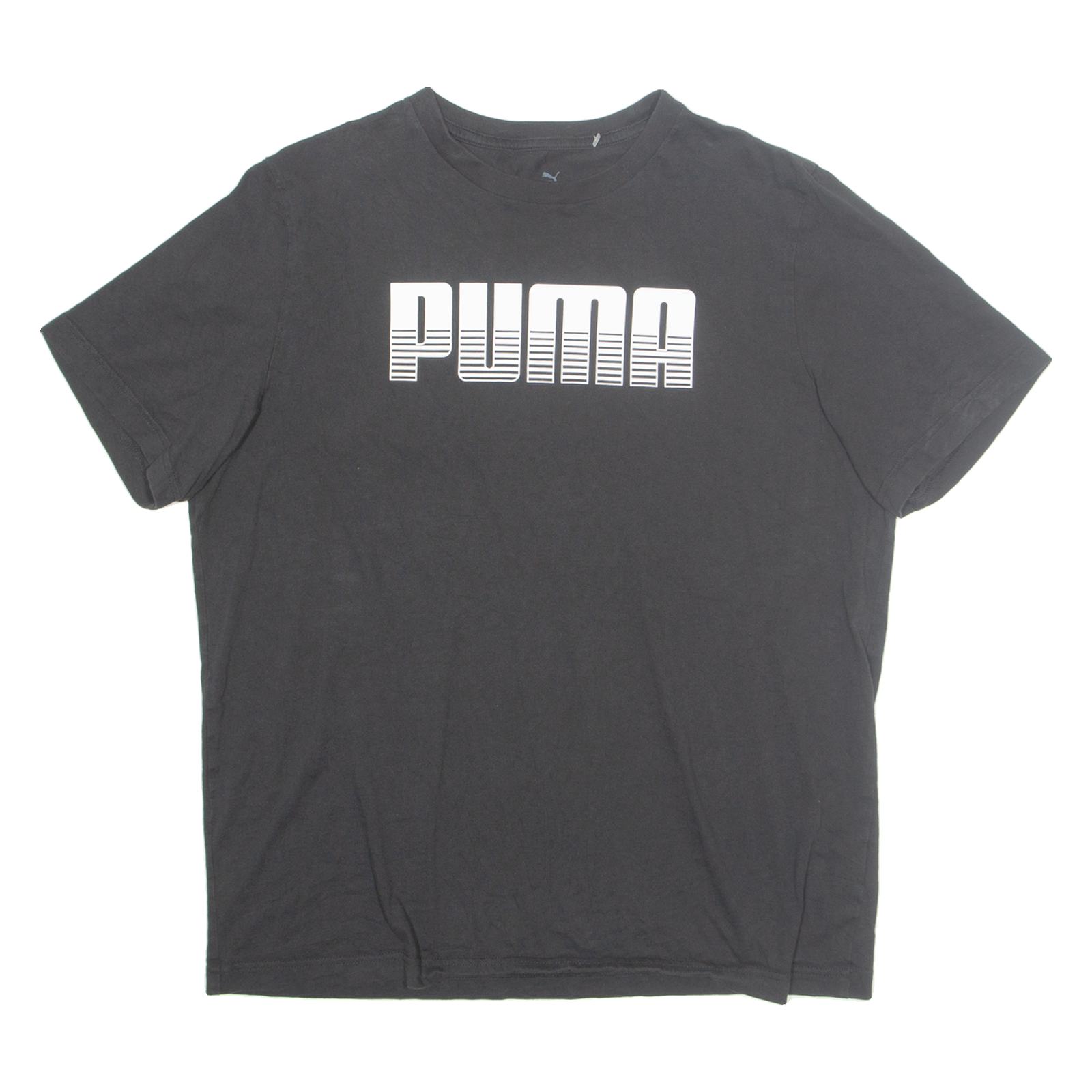 PUMA Mens T-Shirt Black L Refurbished - N/A refurbished available on Cerqular