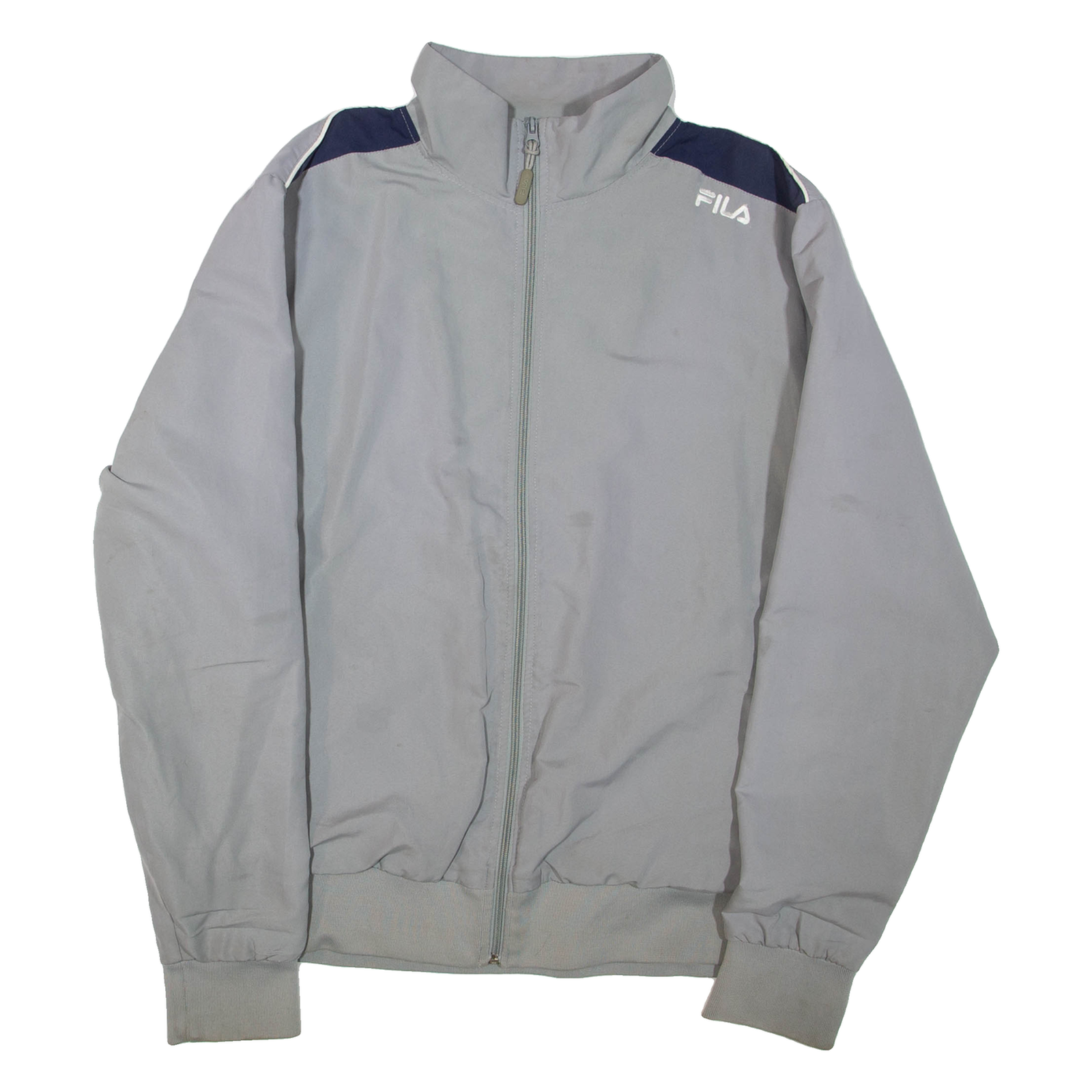 FILA Mens Track Jacket Grey XL Refurbished - N/A refurbished available on Cerqular