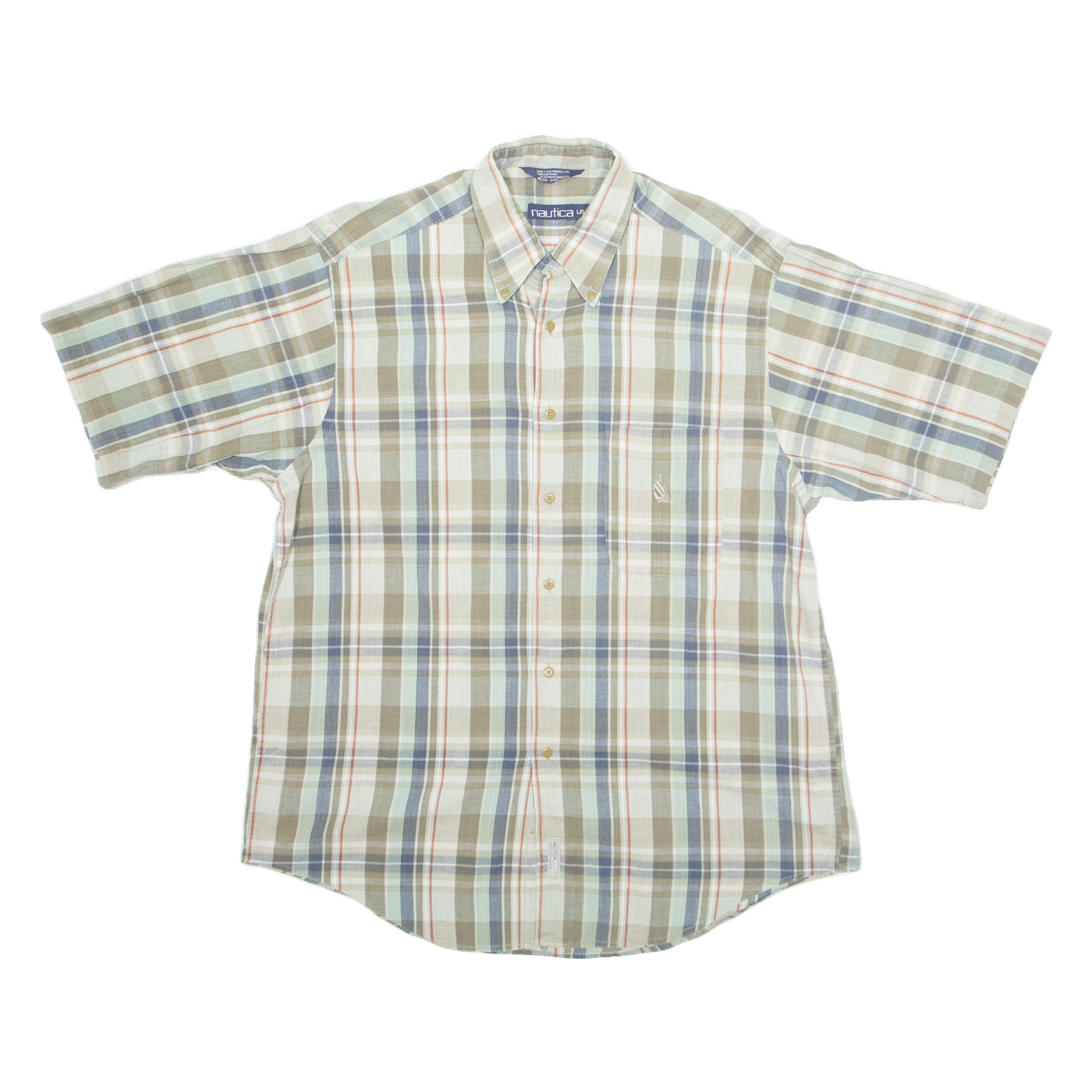 Buy NAUTICA Mens Shirt Brown Check L Refurbished - $31.19 NAUTICA Mens Shirt Brown Check L Refurbished - N/A refurbished available on Cerqular